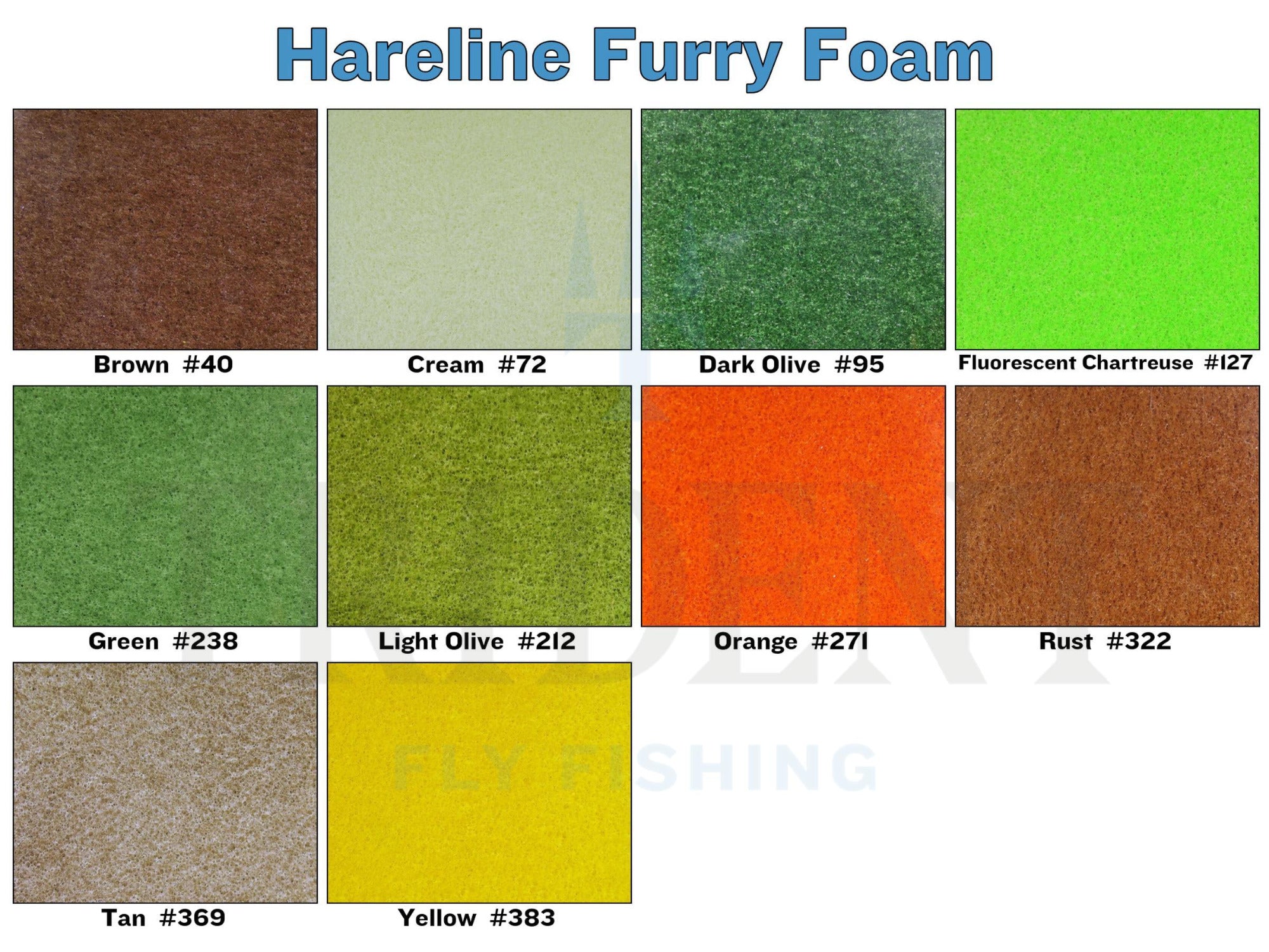 Hareline Furry Foam