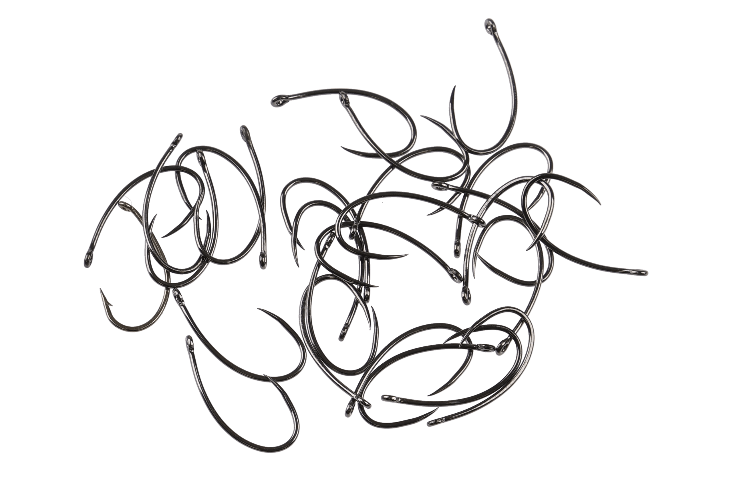 Kona BC2 Barbless Curved Nymph Emerger Shrimp Hooks