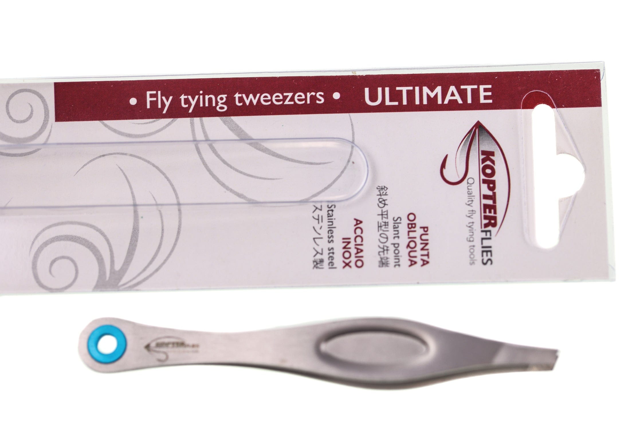 Kopter Ultimate Slant Point Tweezers