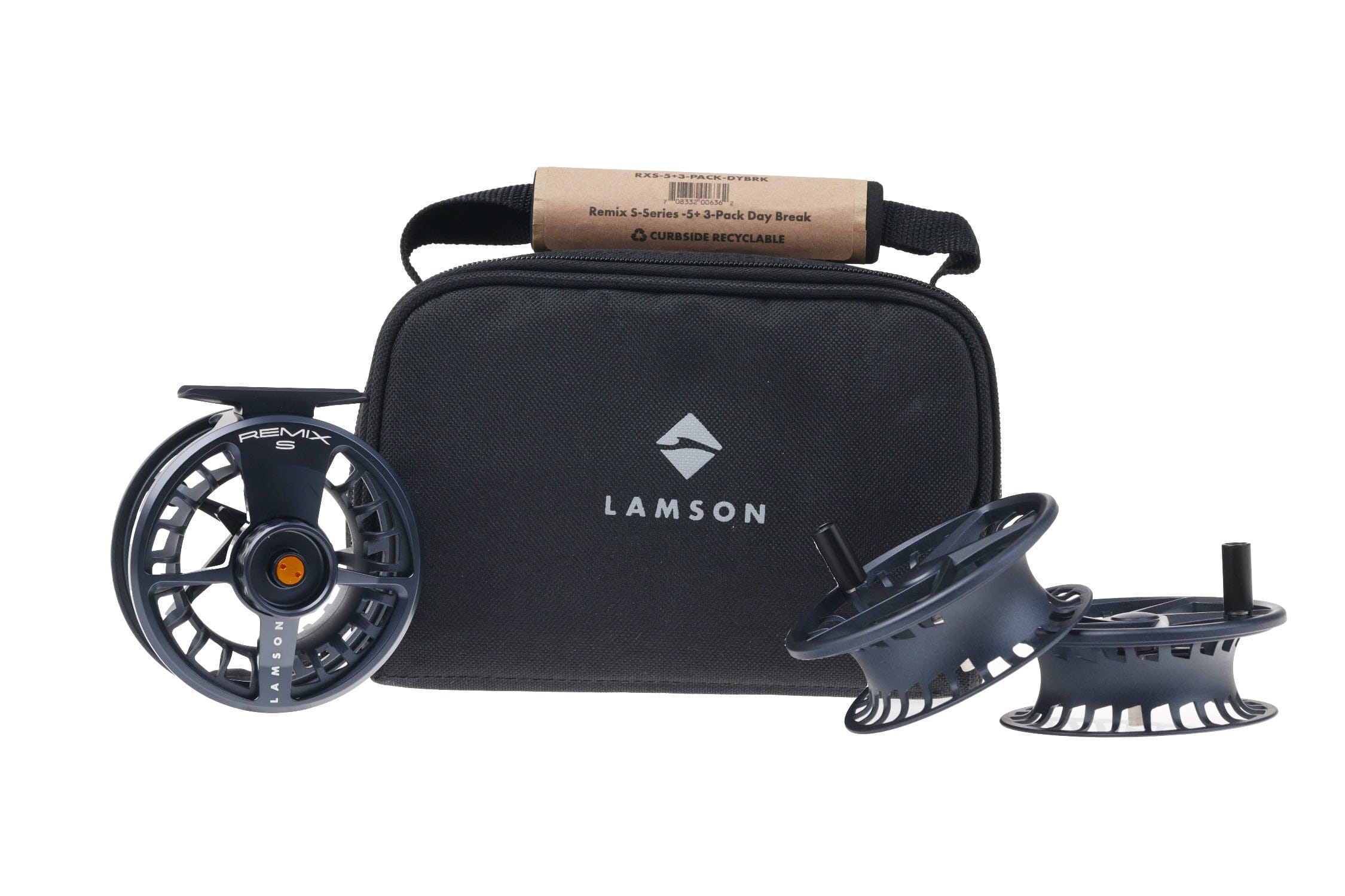 Lamson Remix S HD Fly Reel 3-Pack