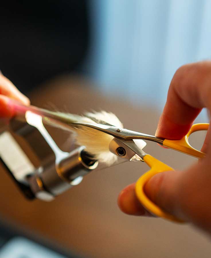 Loon Tungsten Carbide Curved Micro Tip Scissors