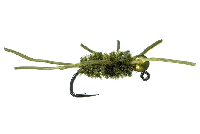 Hot Bead Girdle Bug Jig Fly