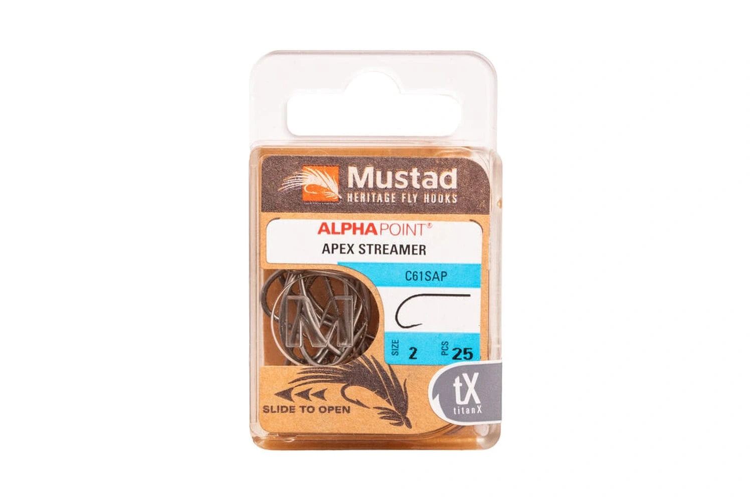 Mustad Alpha Point C61SAP Streamer Fly Hook