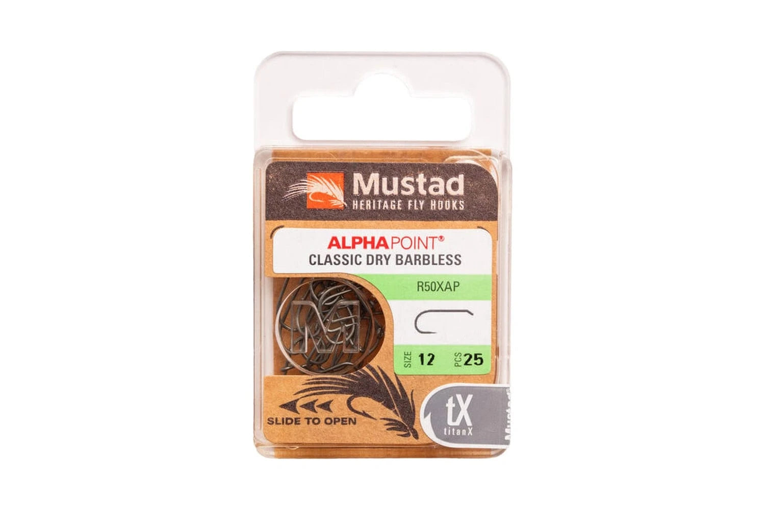 Mustad Alpha Point R50XAP Dry Fly Hook