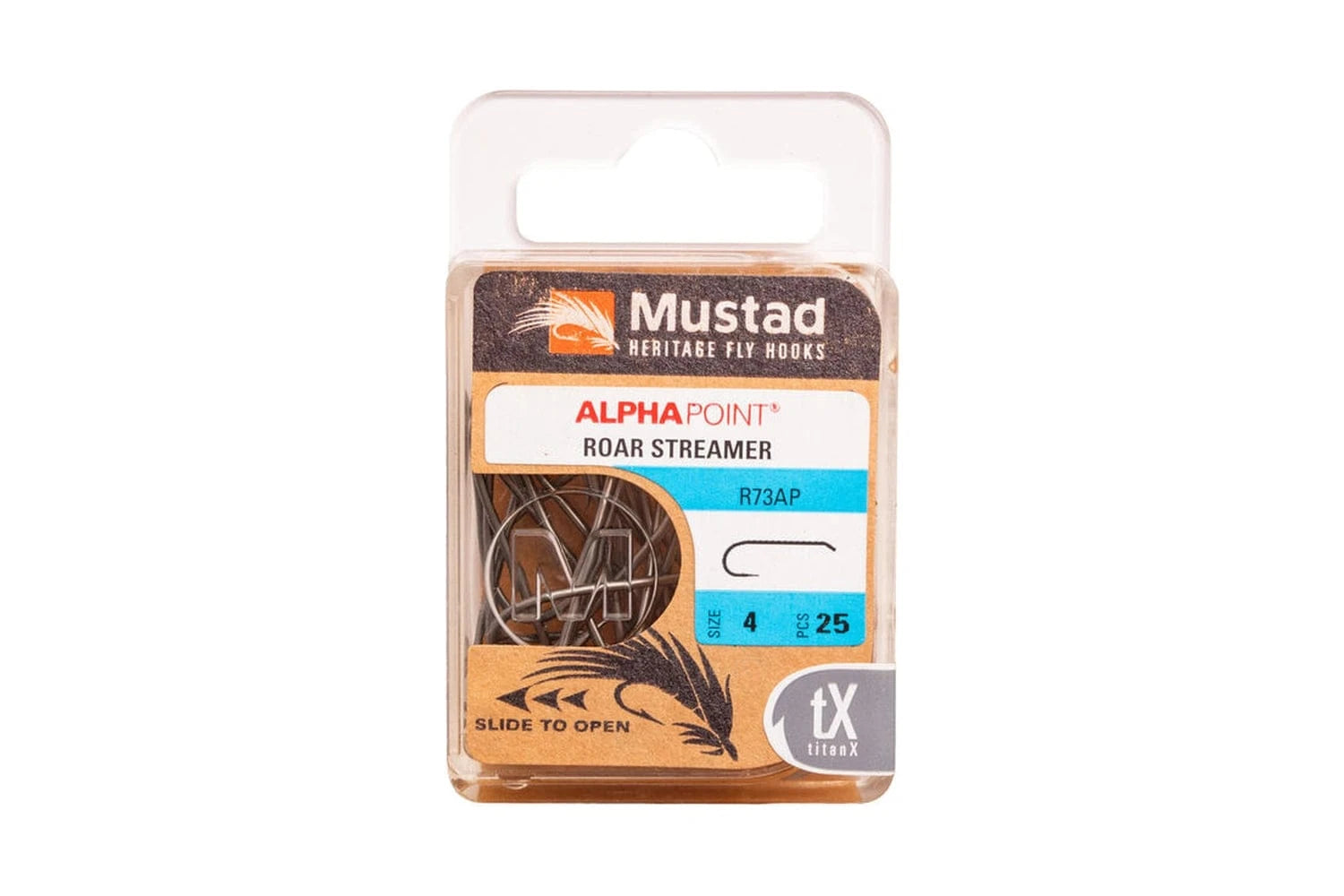 Mustad Alpha Point R73XAP 3X Long Streamer Fly Hook