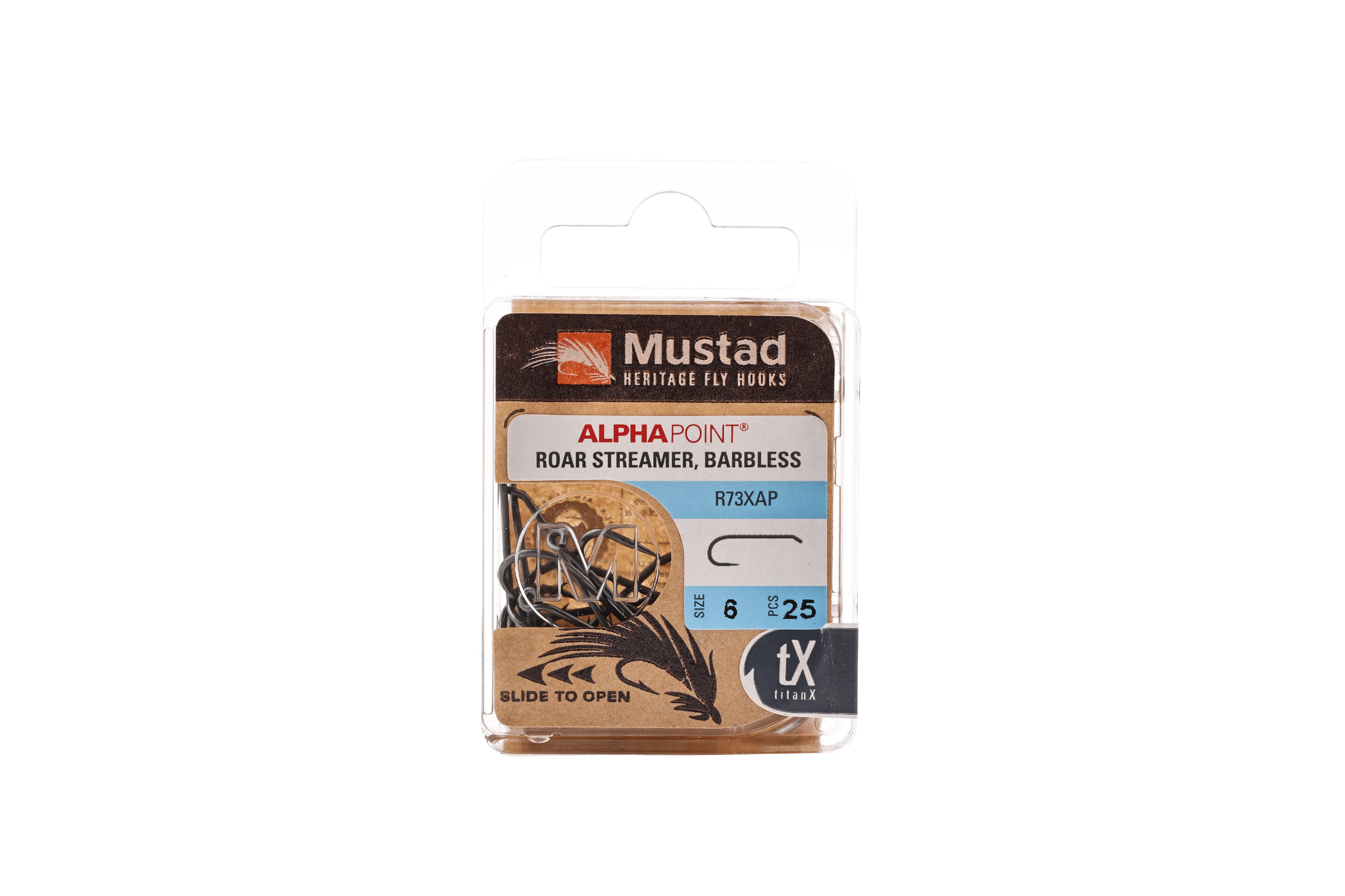 Mustad Alpha Point R73XAP 3X Long Streamer Fly Hook