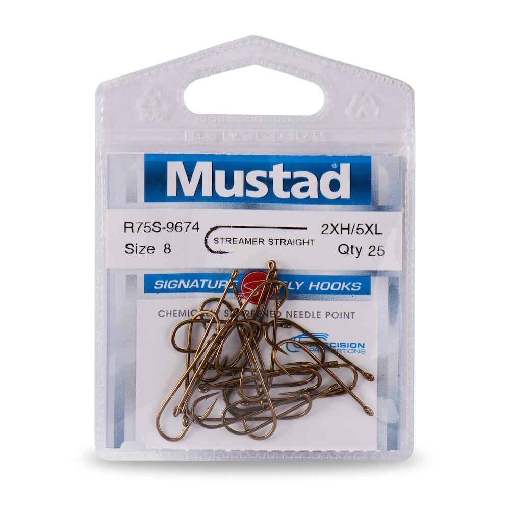 Mustad R75SNP-BR Streamer Hooks