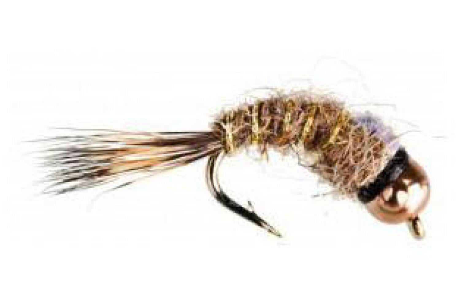 Nymph-Head Heavy Metal Hares Ear Flashback Fly