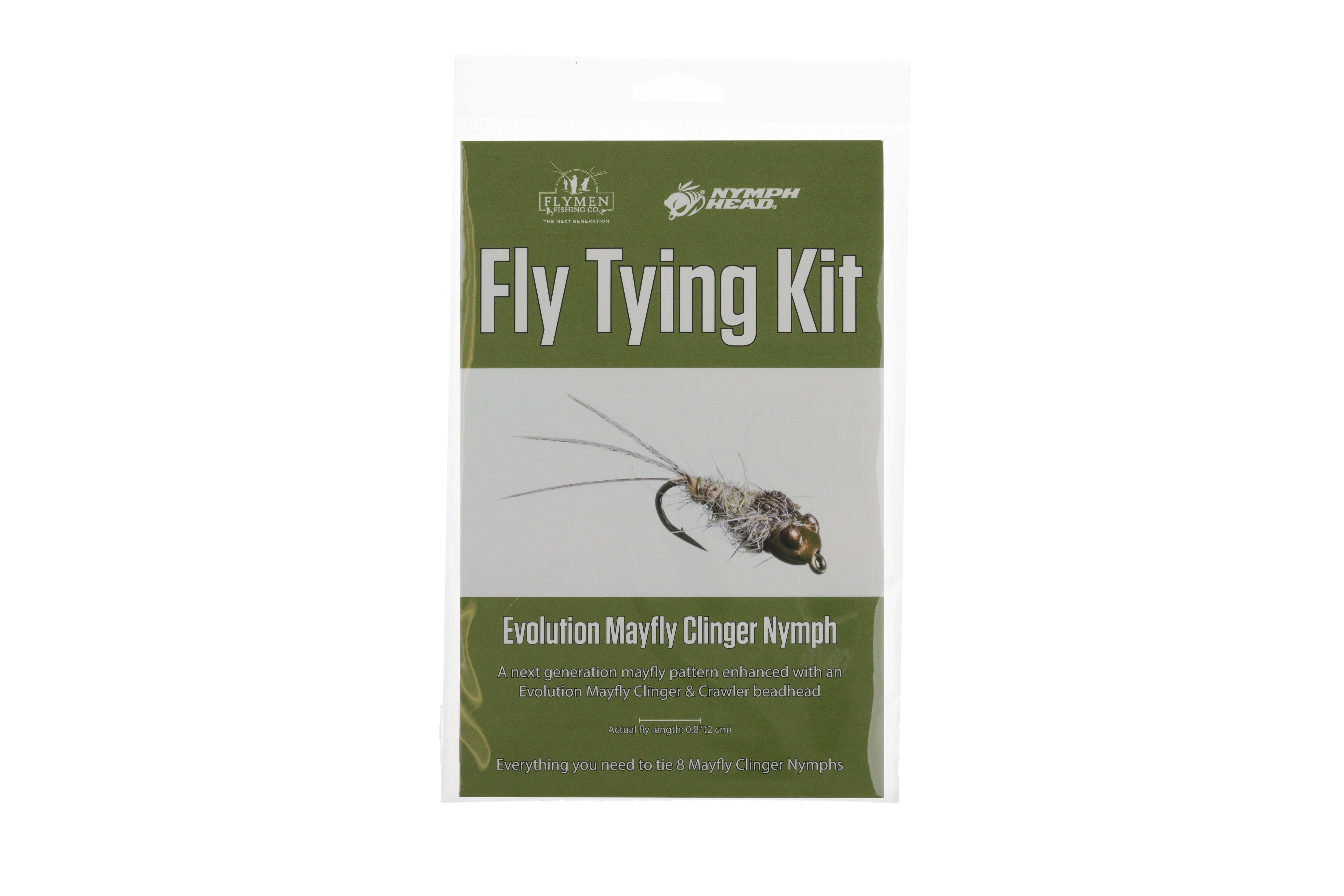 Nymph-Head Evolution Mayfly Clinger Nymph Fly Tying Kit