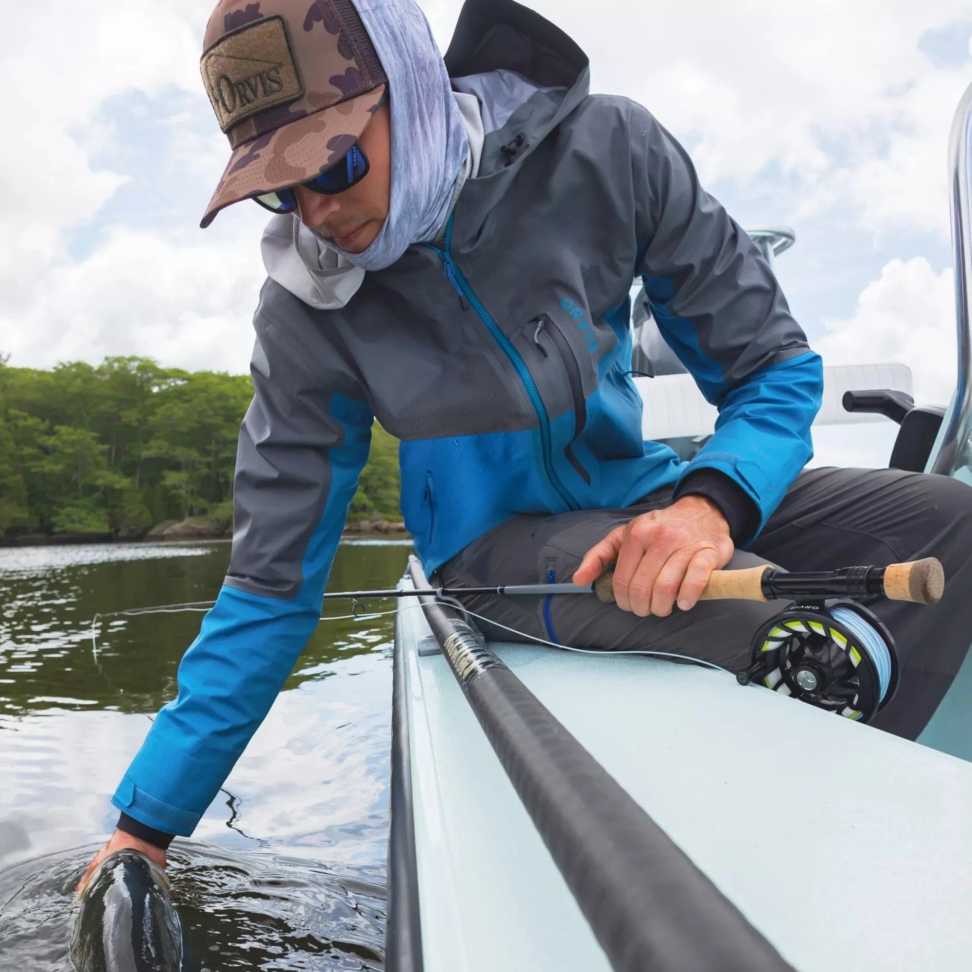 Orvis Mens Ultralight Wading Jacket