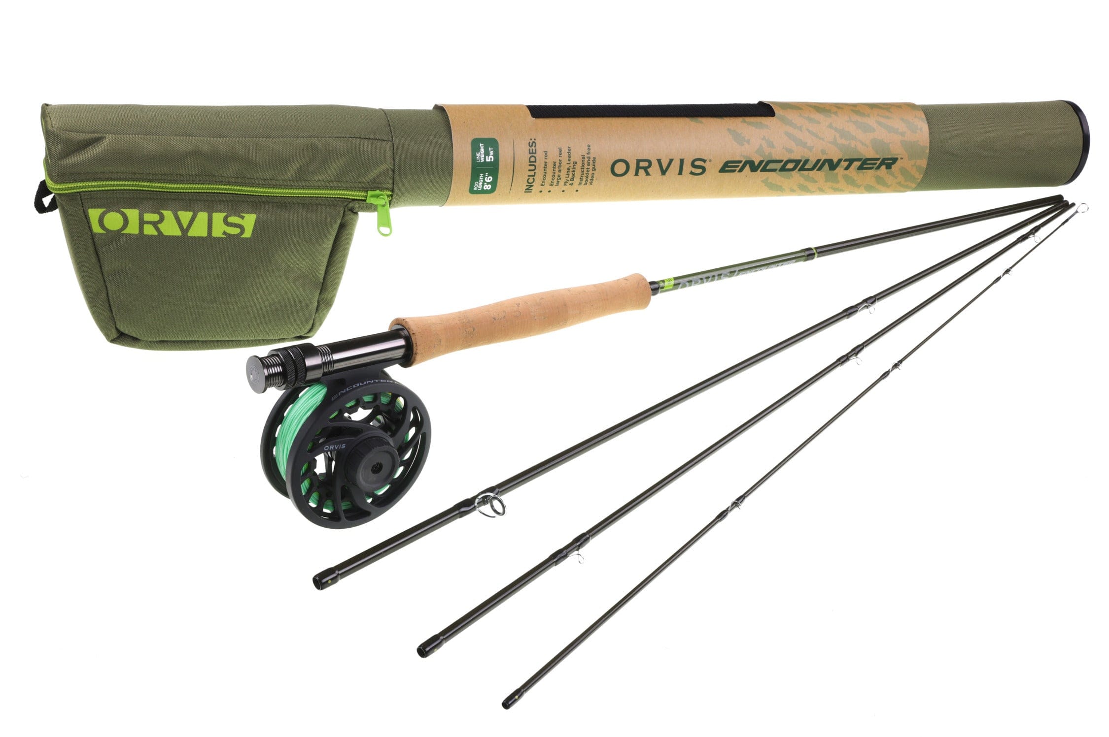encounter spin fly combo Orvis Encounter 9ft 6wt Fly Rod Outfit