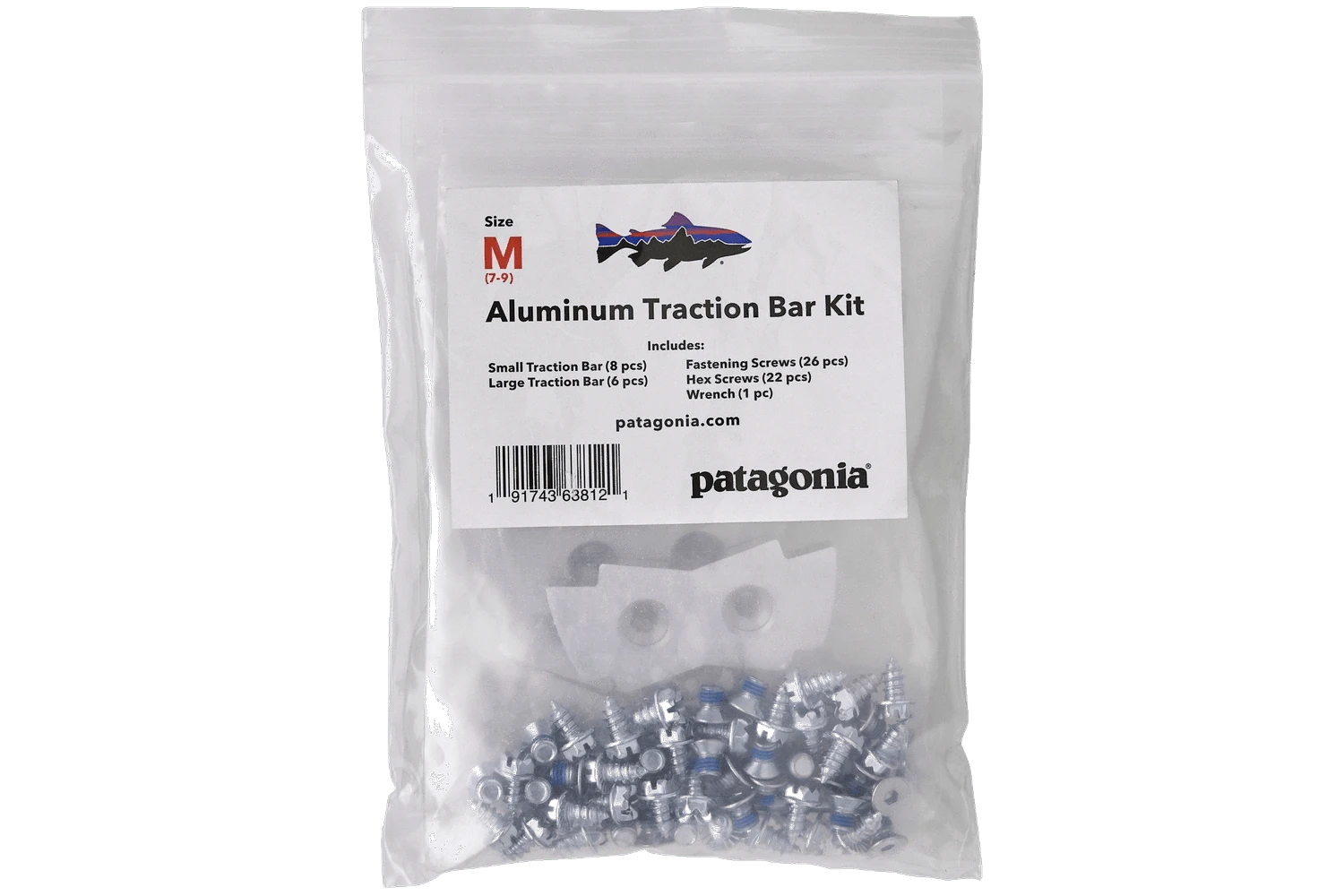 Patagonia Foot Tractor Aluminum Bar Replacement Kit