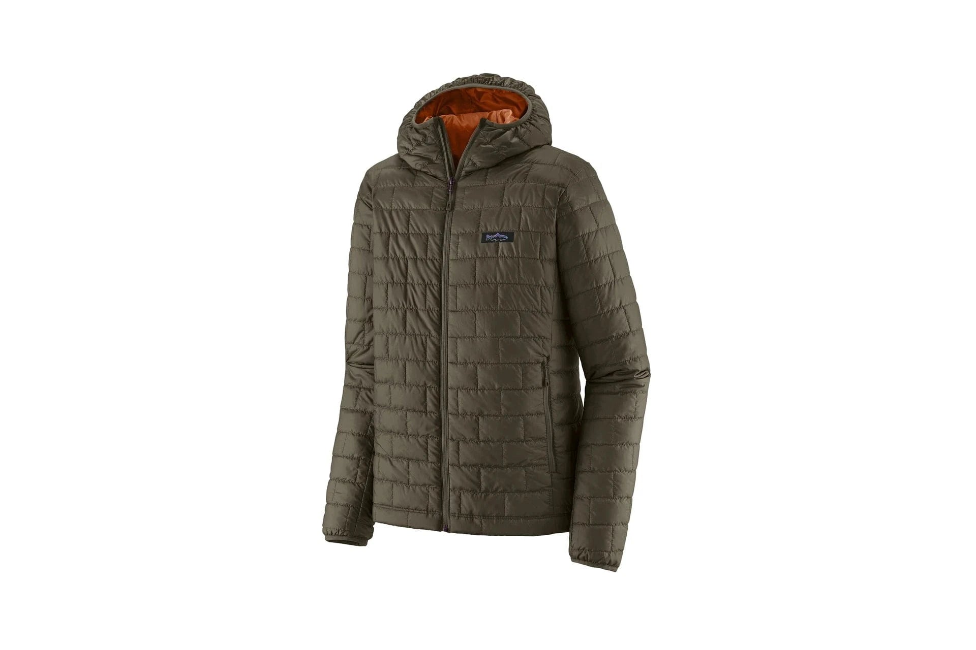 Patagonia Men's Nano Puff Fitz Roy Trout Hoody