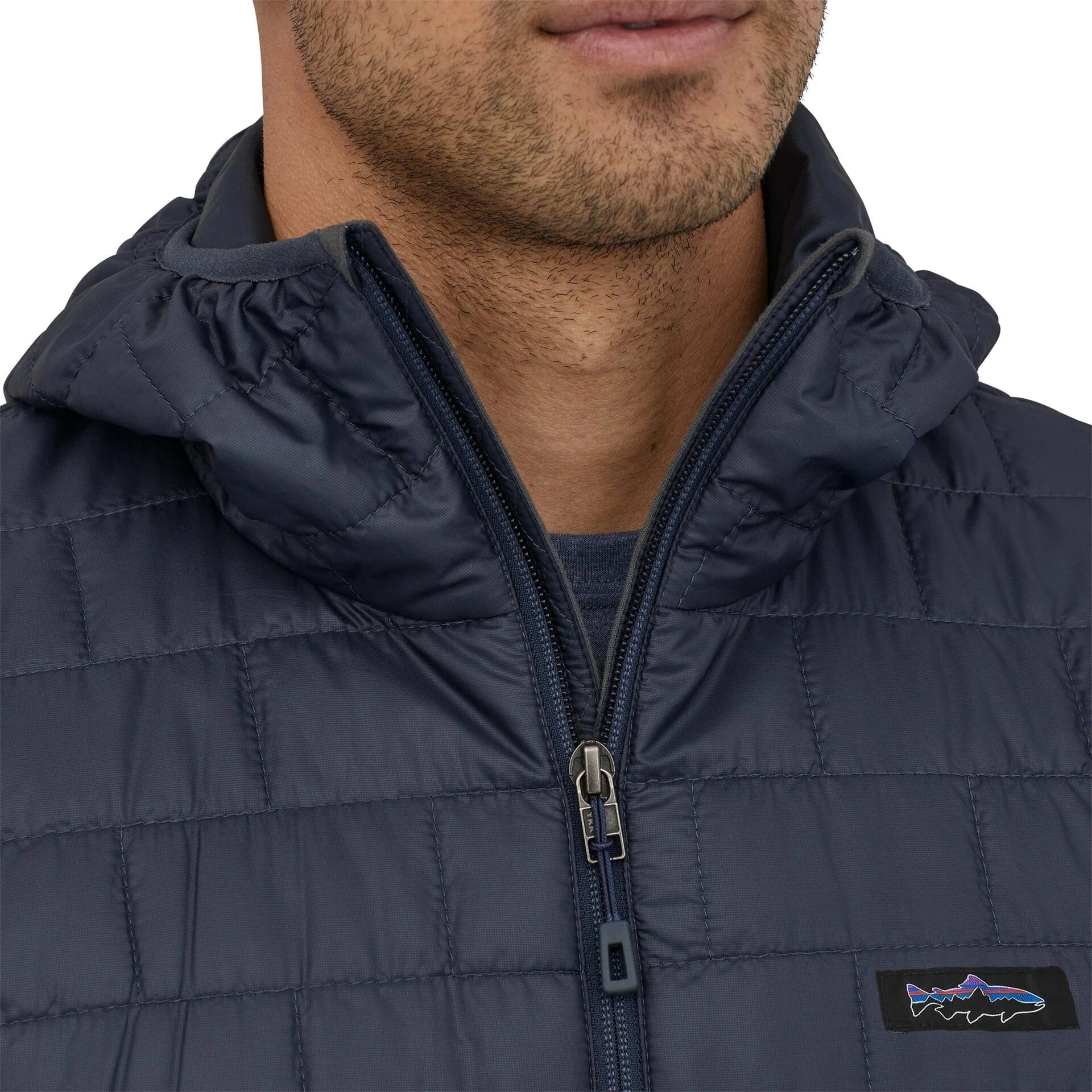 Patagonia Men's Nano Puff Fitz Roy Trout Hoody