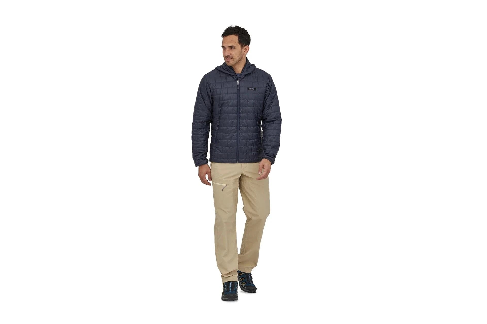 Patagonia Men's Nano Puff Fitz Roy Trout Hoody