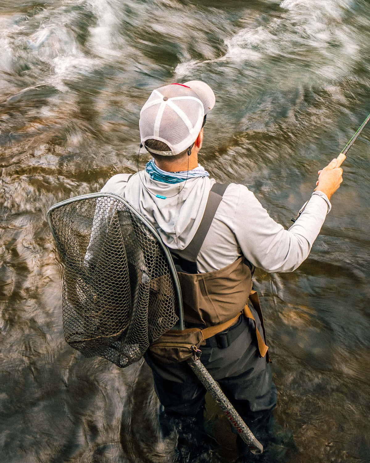 Simms G3Z Pro Stockingfoot Waders in Dark Elkhorn, view 5