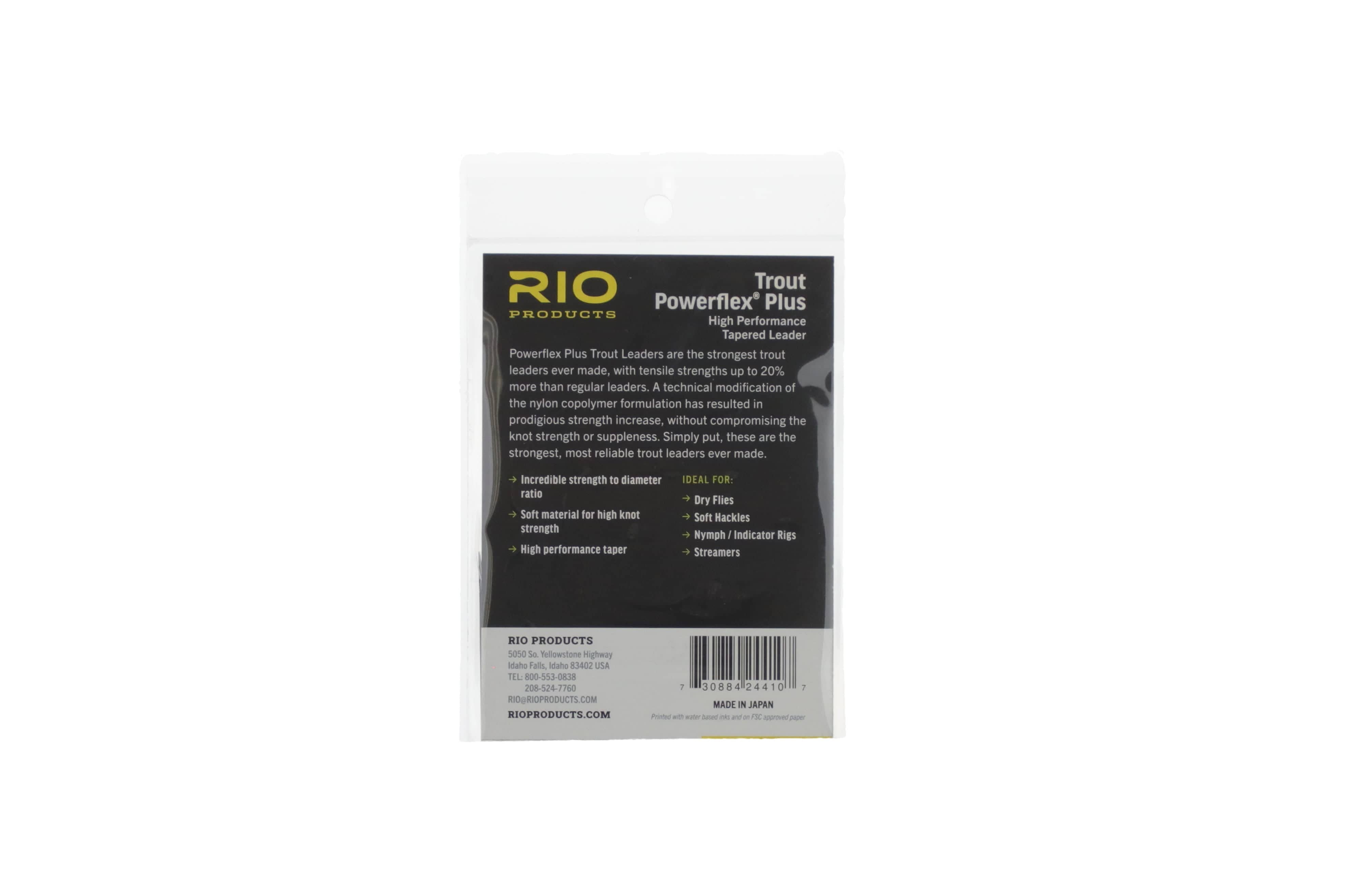 Rio Powerflex Plus Leaders 2 Pack