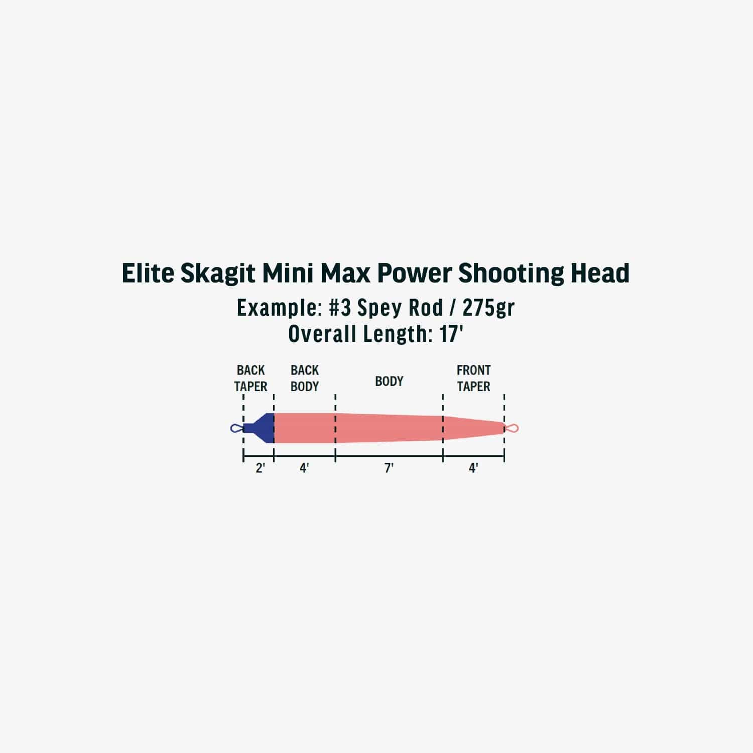 Rio Elite Skagit Mini Max Power Shooting Head