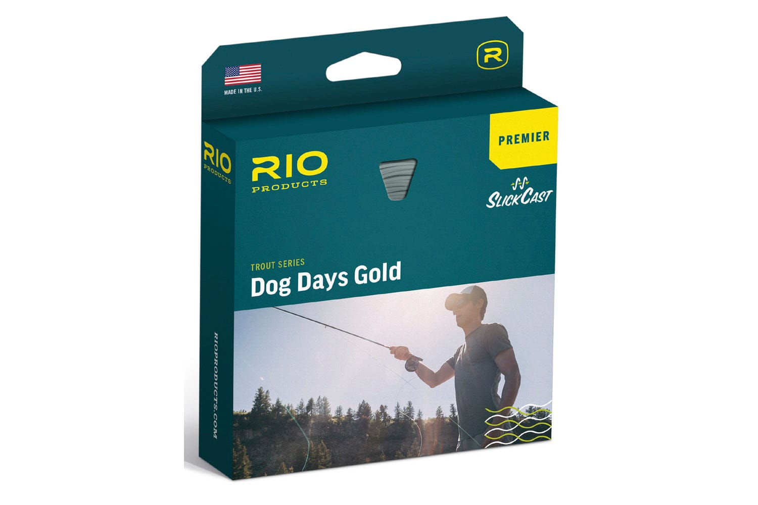 Rio Premier Dog Days Gold Fly Line