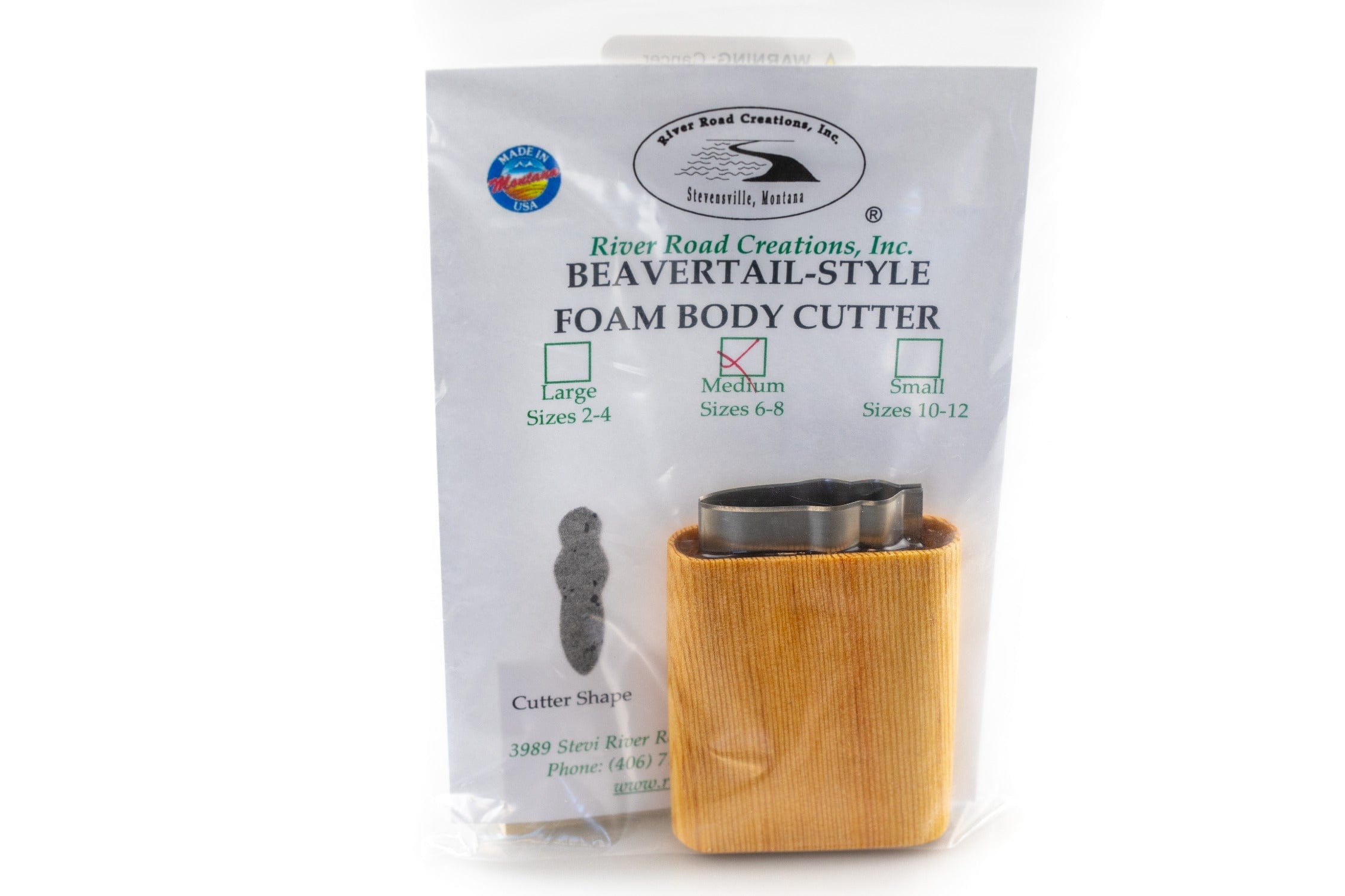 River Road Beavertail Foam Body Cutter