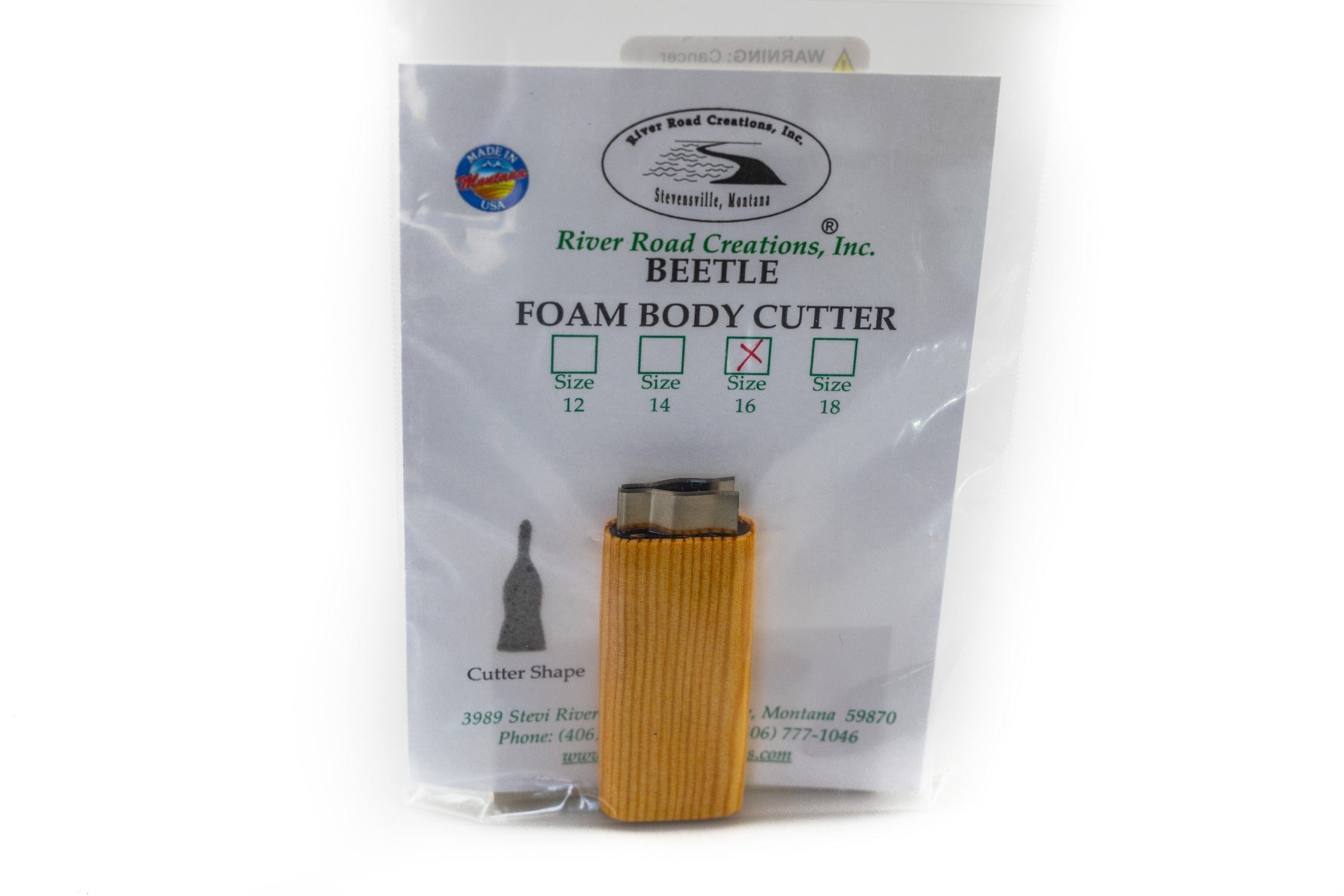 River Road Beetle Foam Body Cutter