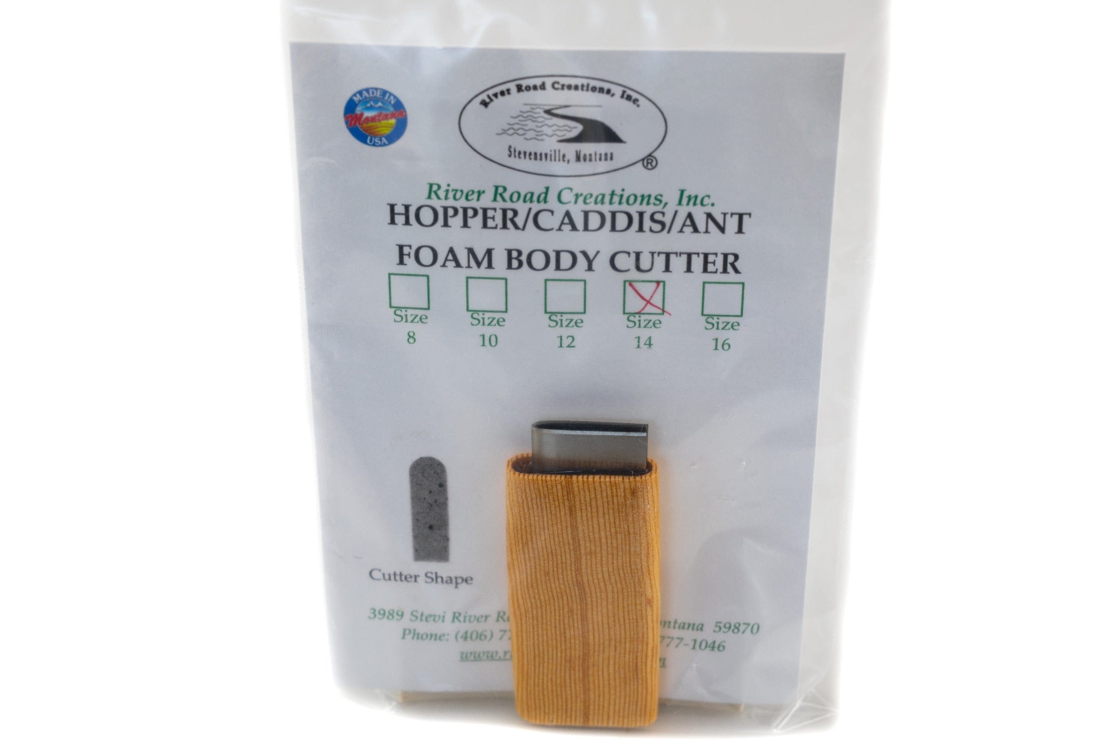 River Road Hopper/Caddis/Ant Foam Body Cutter