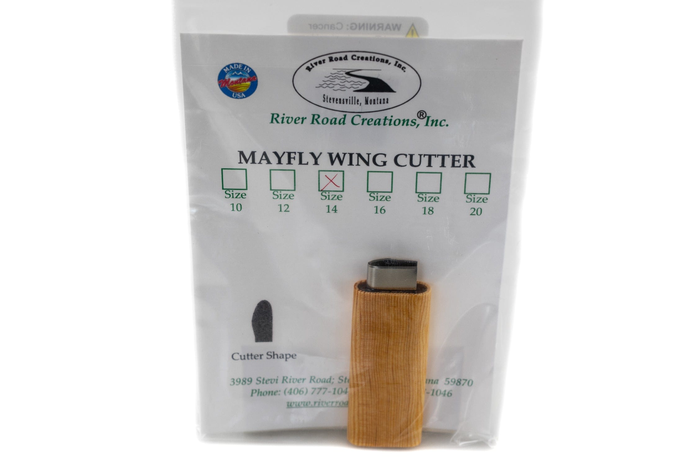 River Road Mayfly Wing Cutter