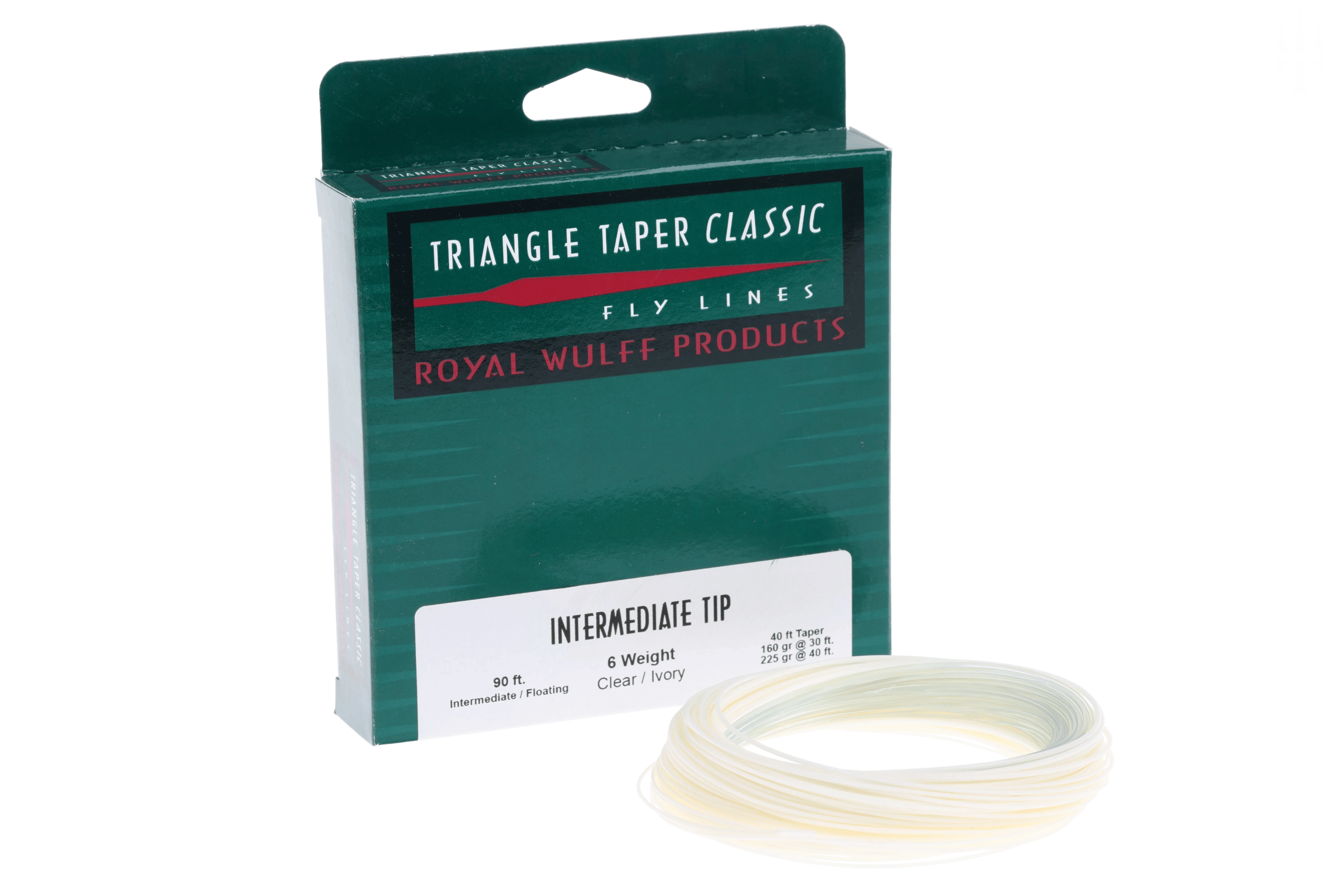 Royal Wulff Triangle Taper Clear Tip Fly Line