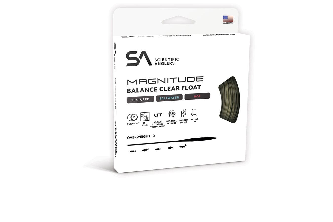 Scientific Anglers Magnitude Textured Balance Clear Tip Fly Line