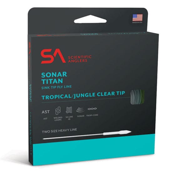 Scientific Anglers SONAR Titan Tropical Clear Tip Fly Line