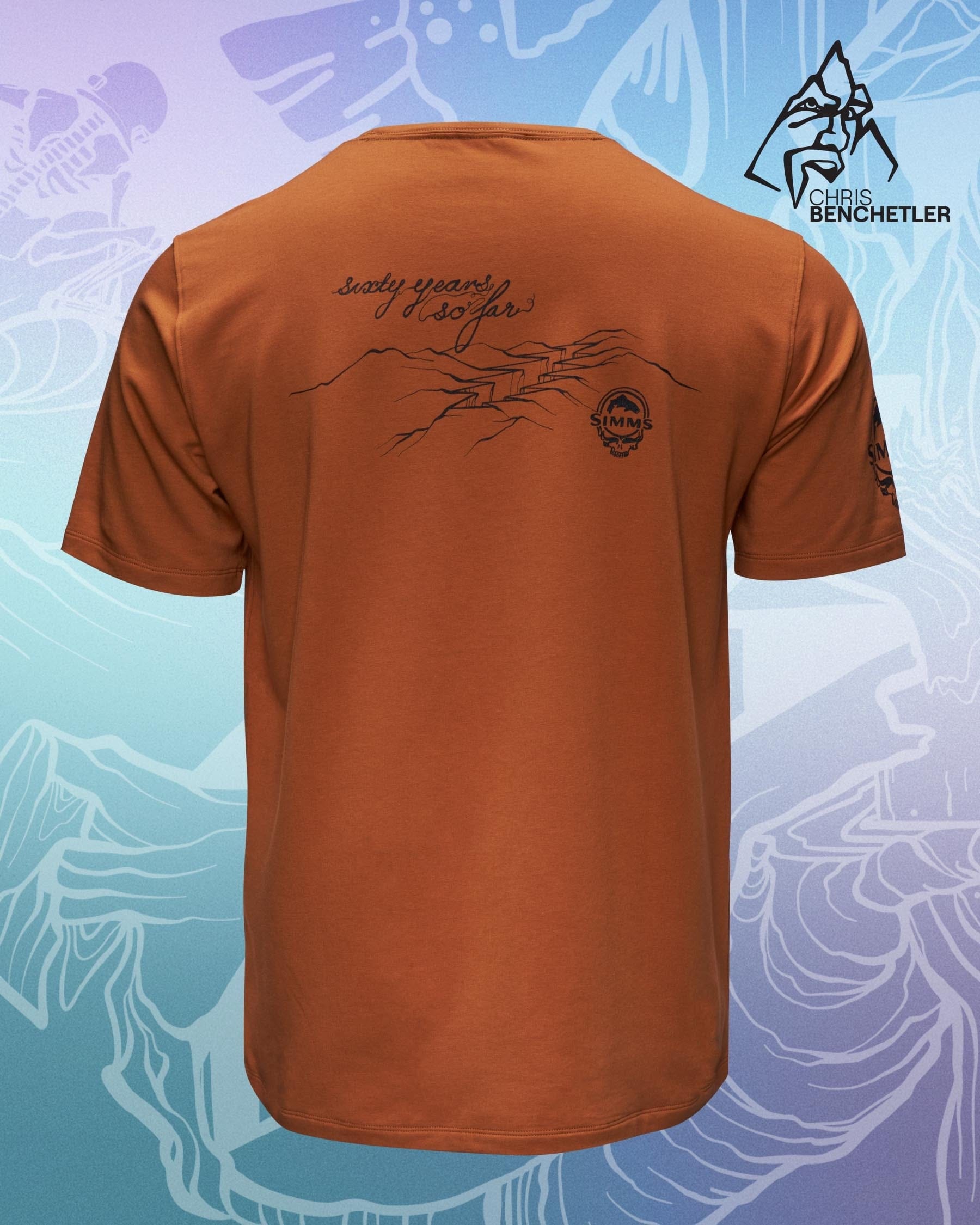 Simms Grateful Dead Harbor Pocket T-Shirt - Stonefly