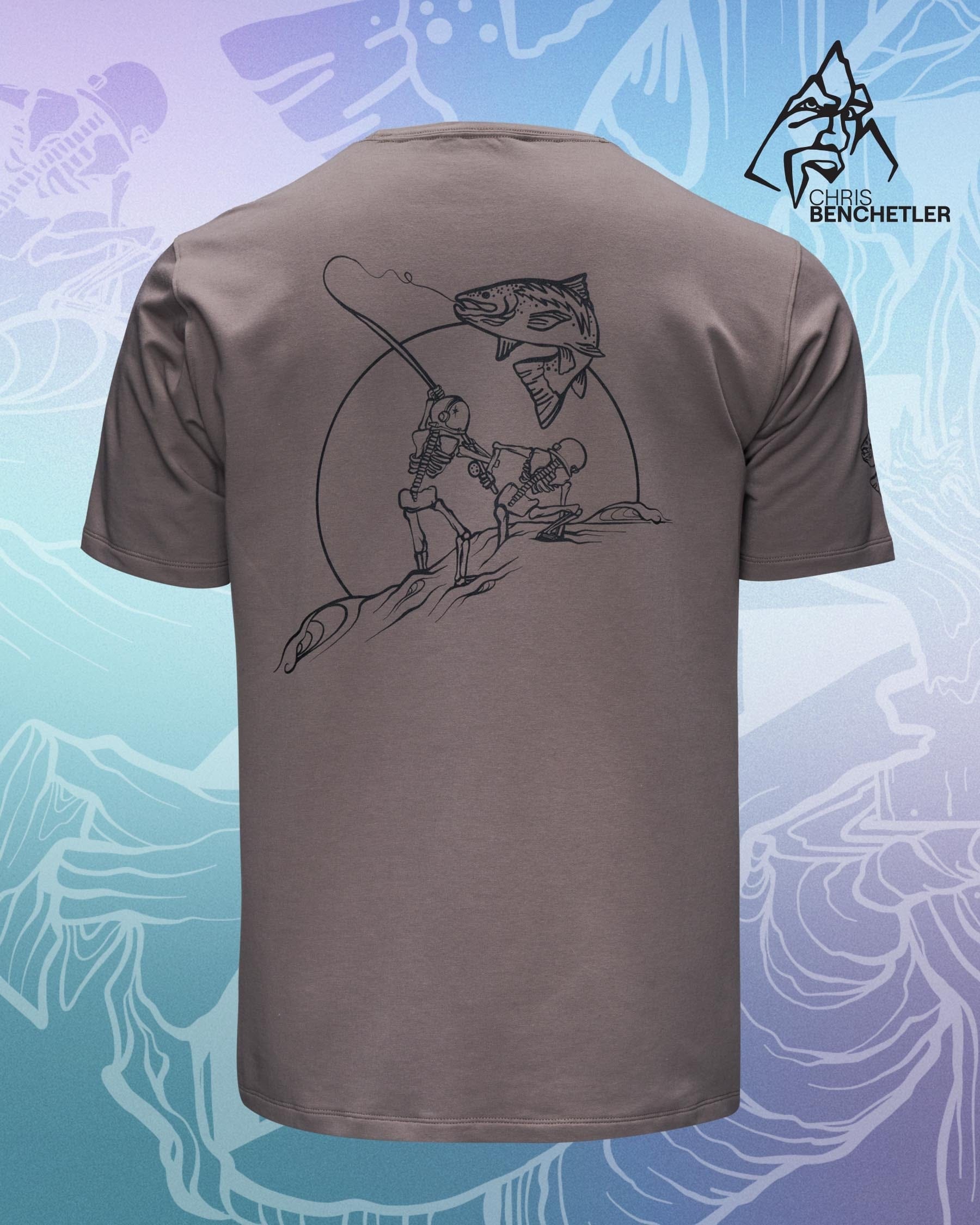 Simms Grateful Dead Harbor Pocket T-Shirt - Sturgeon
