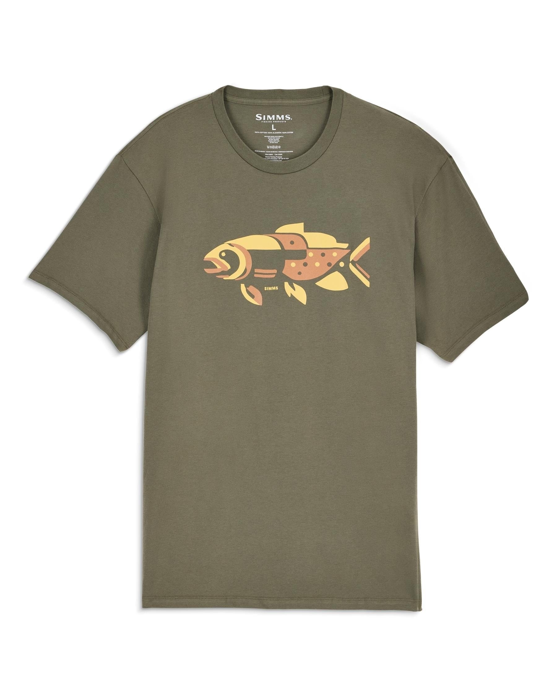 Simms Men's Abstract Fresh T-Shirt