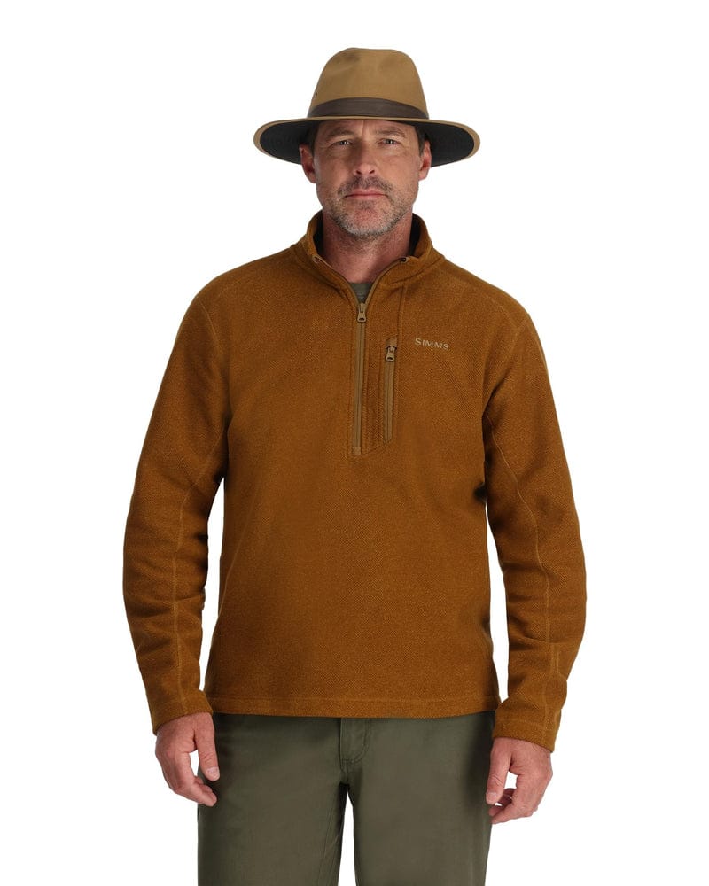 Simms Rivershed Half Zip Fleece Jacket