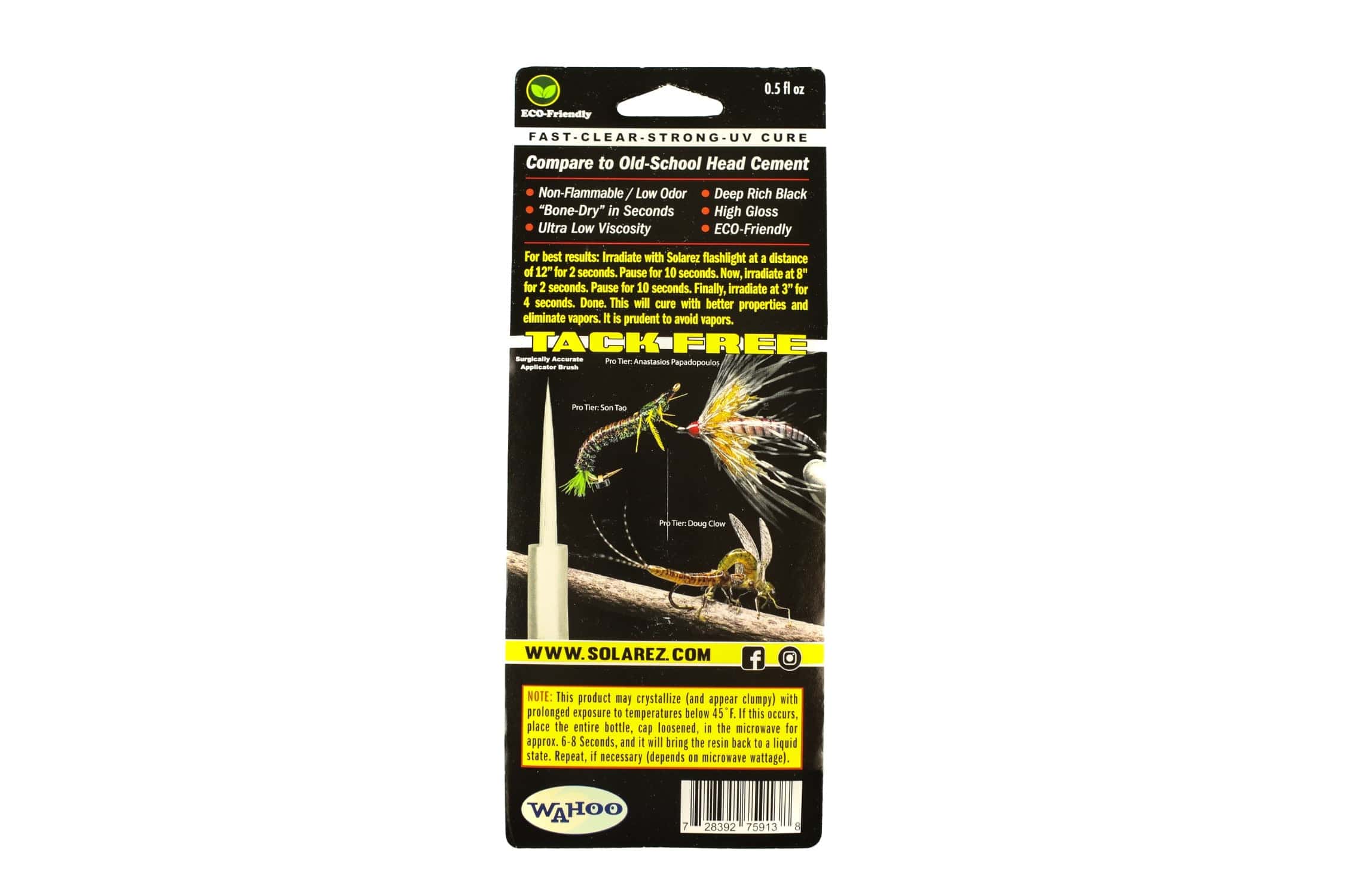 Solarez Black Bone Dry UV-Cure Fly Tying Resin