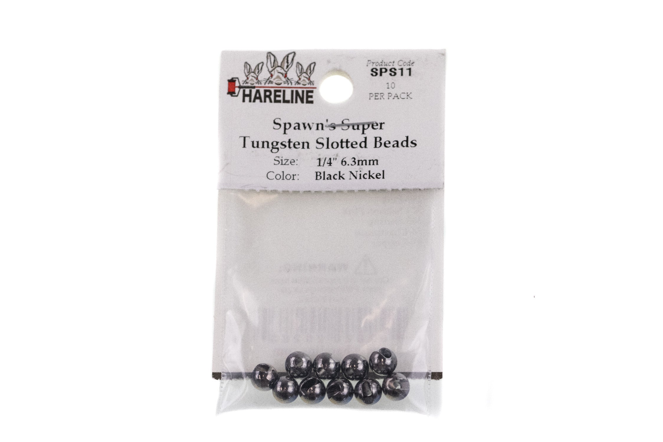 Spawn Super Tungsten Slotted Beads
