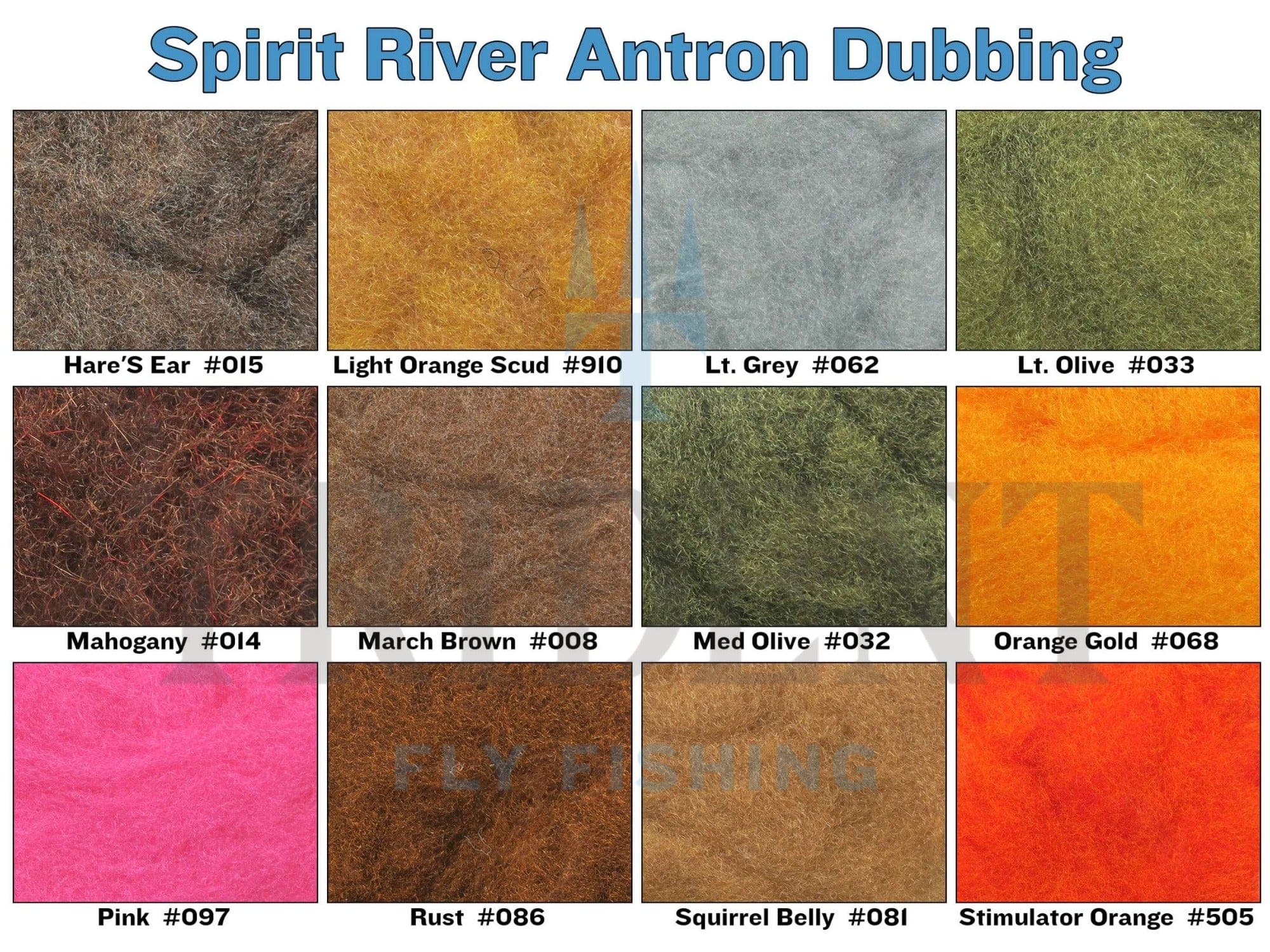 Spirit River Antron Dubbing