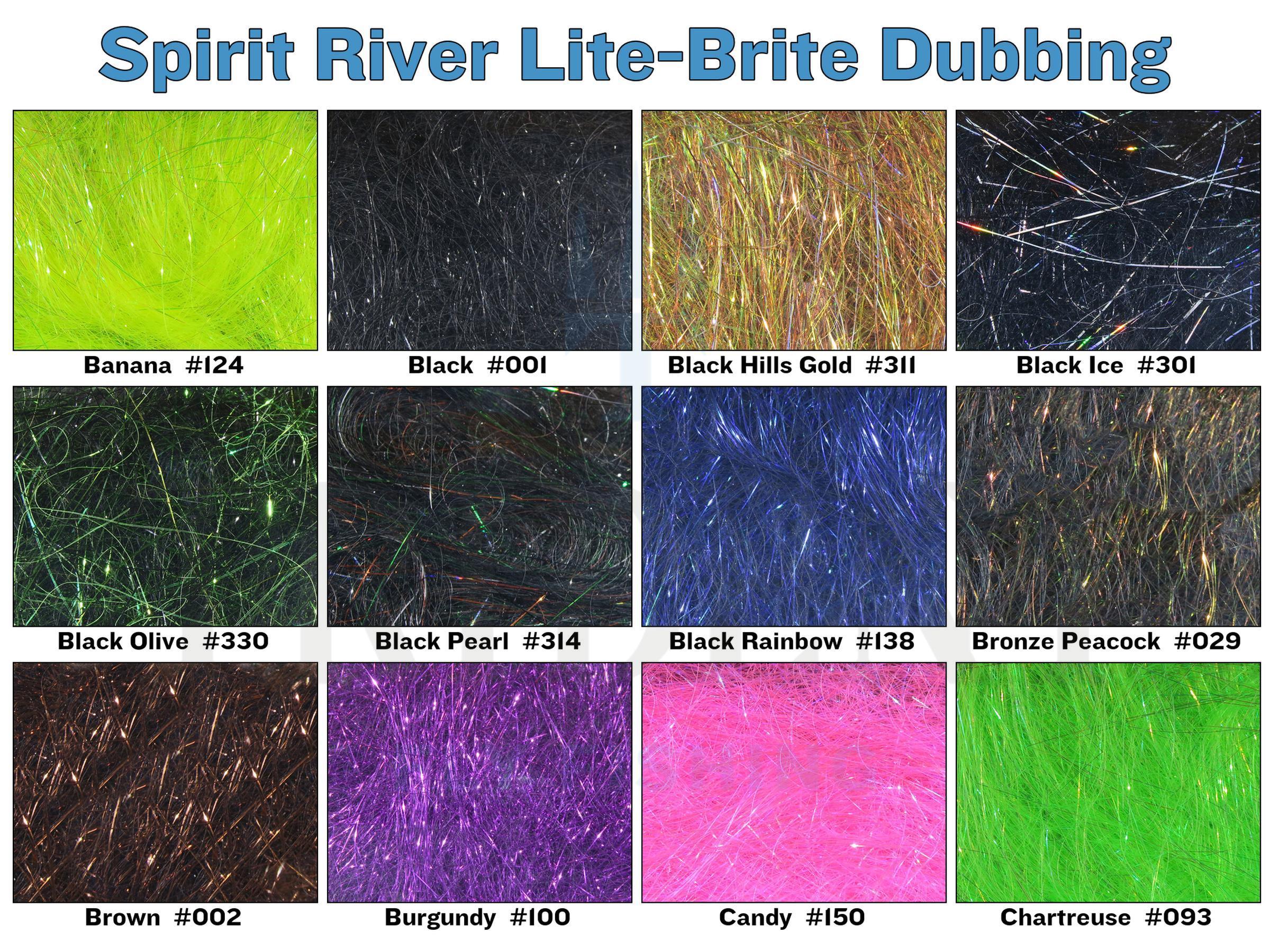 Spirit River Lite-Brite Dubbing
