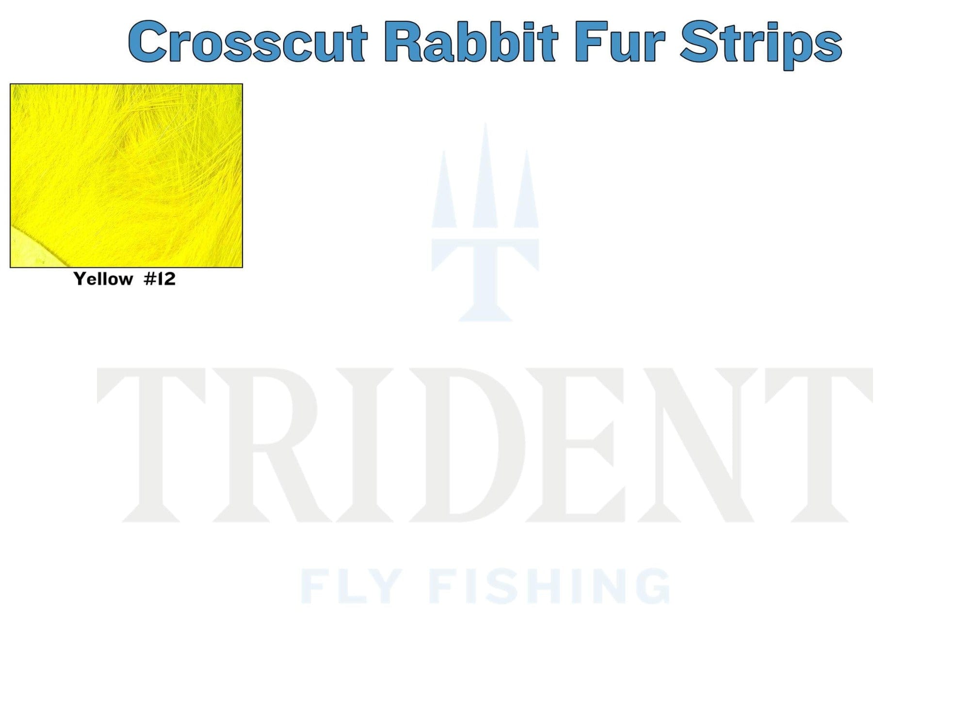 Spirit River UV2 Crosscut Rabbit Fur Strips