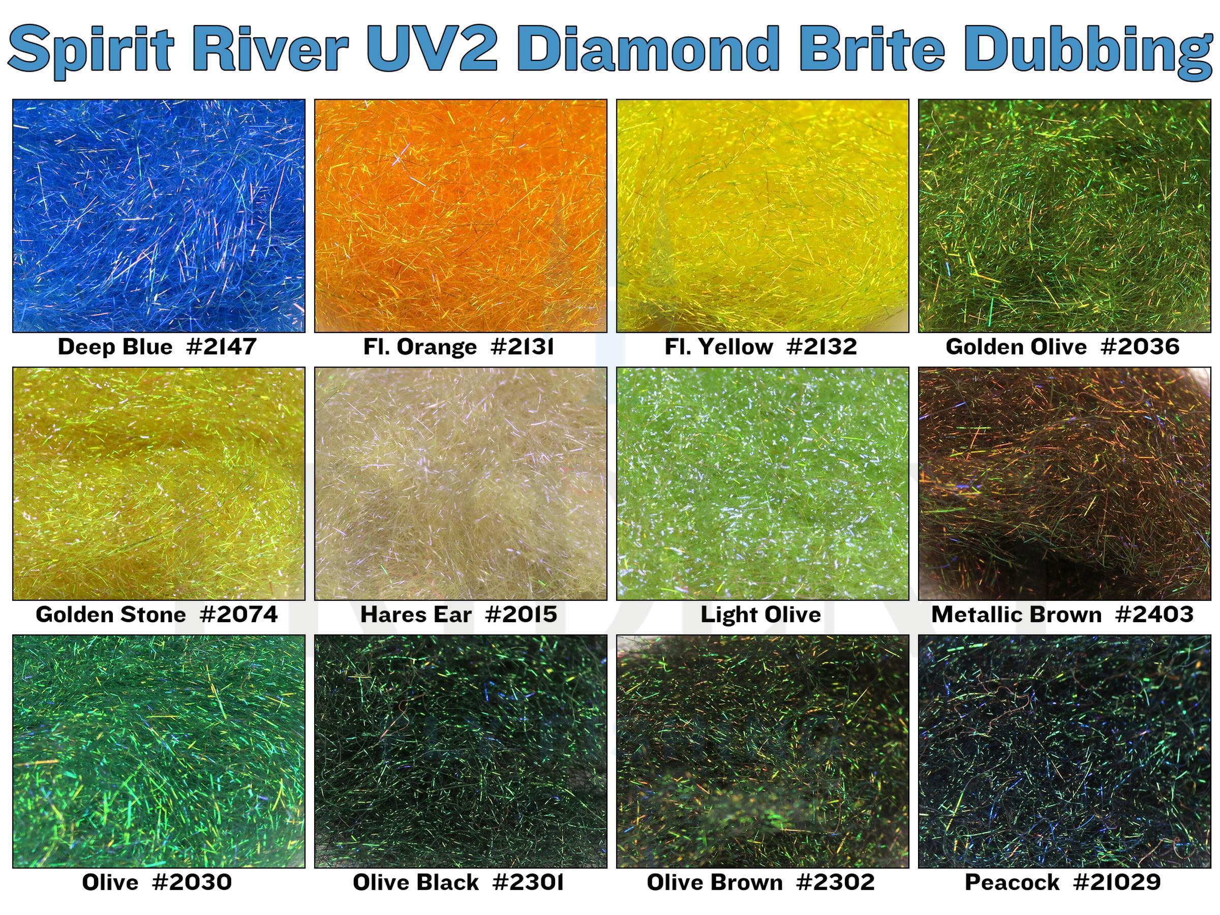 Spirit River UV2 Diamond Brite Dubbing