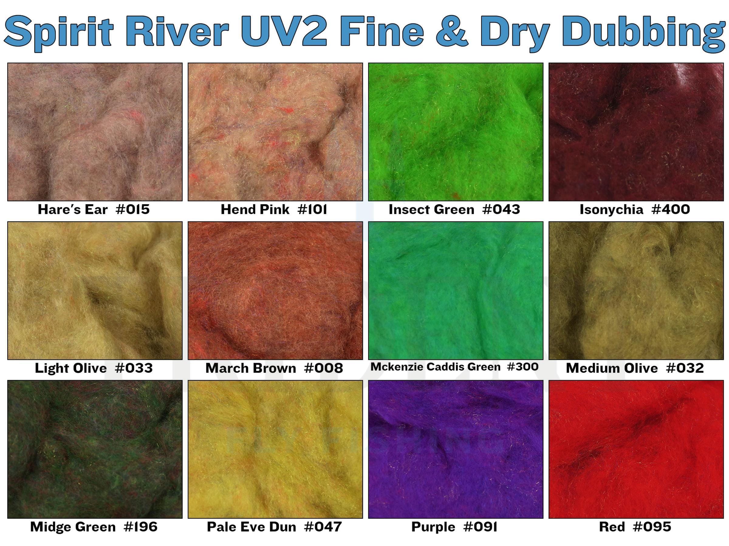 Spirit River UV2 Fine & Dry Dubbing