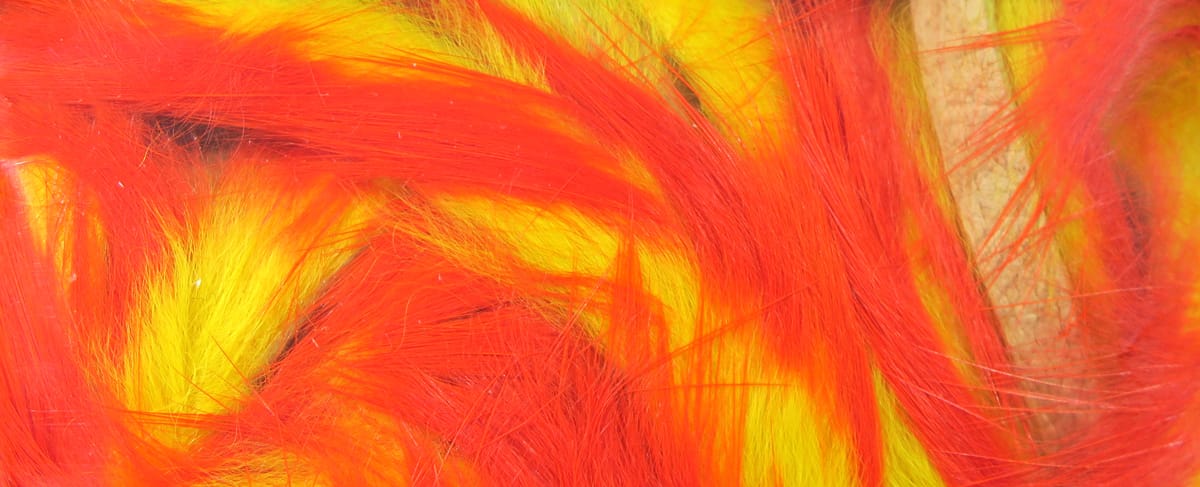 Spirit River UV2 Two-Tone Rabbit Fur Strips