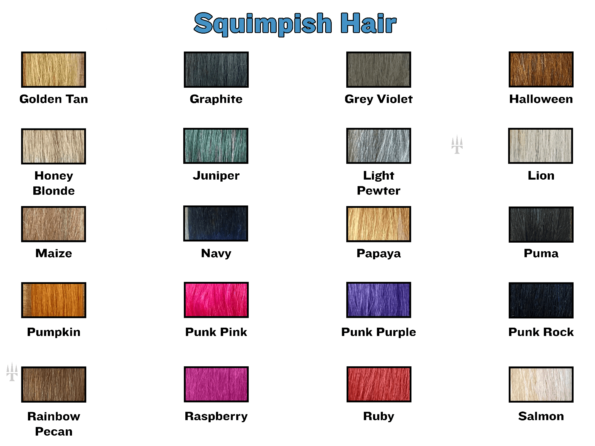 Squimpish Hair Synthetic Fly Tying Material