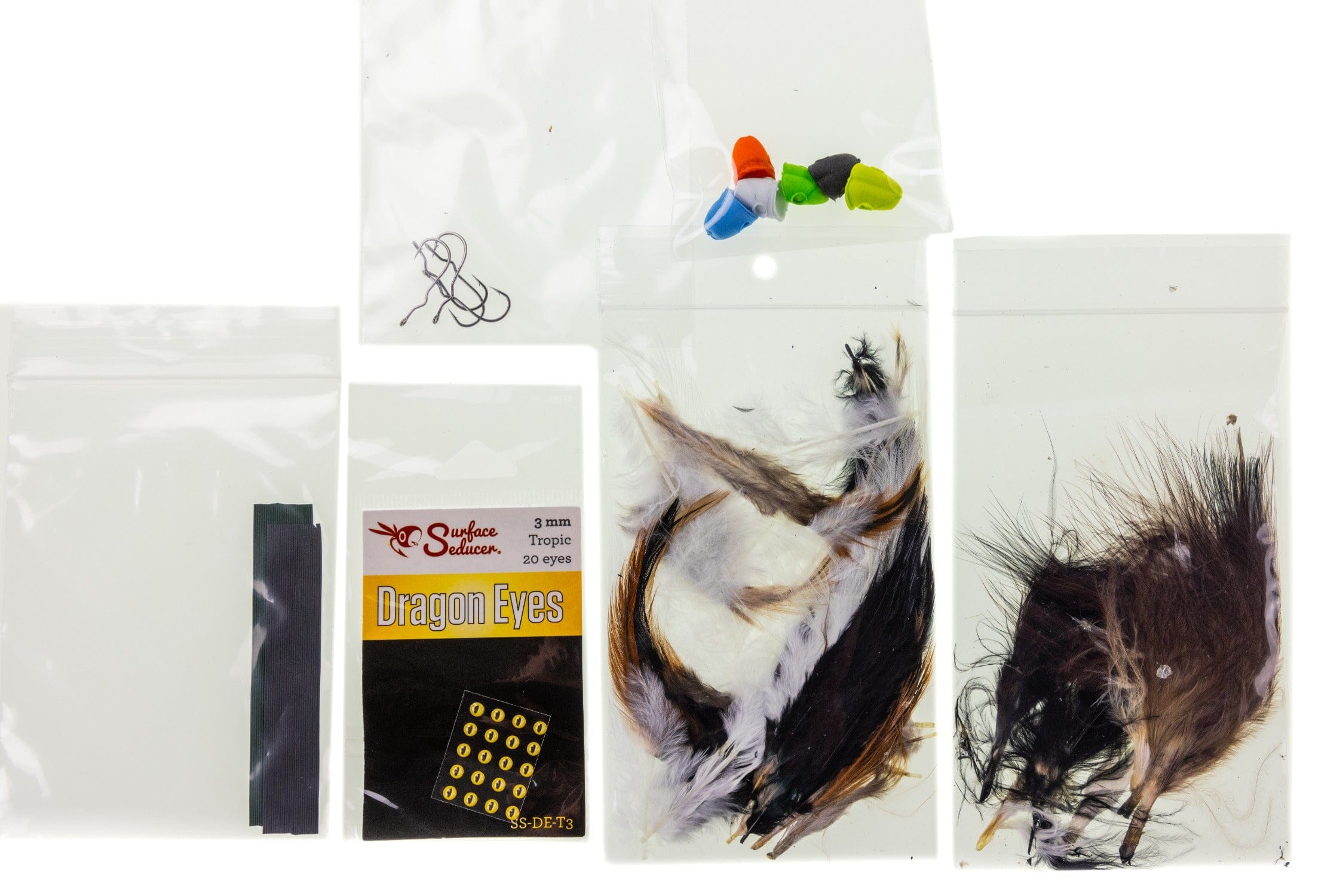 Surface Seducer Panfish/Topwater Trout Popper Fly Tying Kit