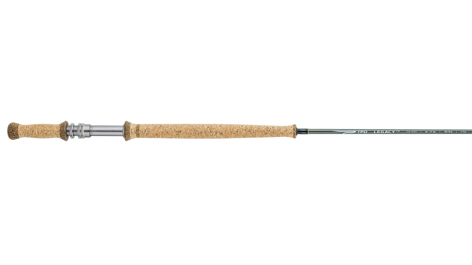TFO Legacy Two-Handed Fly Rod upper and lower cork grips