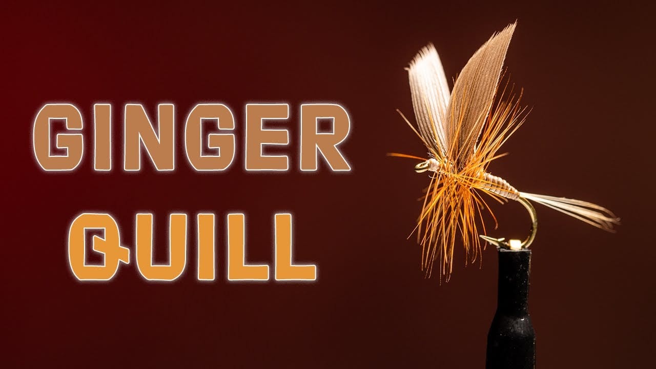 Ginger Quill Dry Fly Tying Video Material Kit