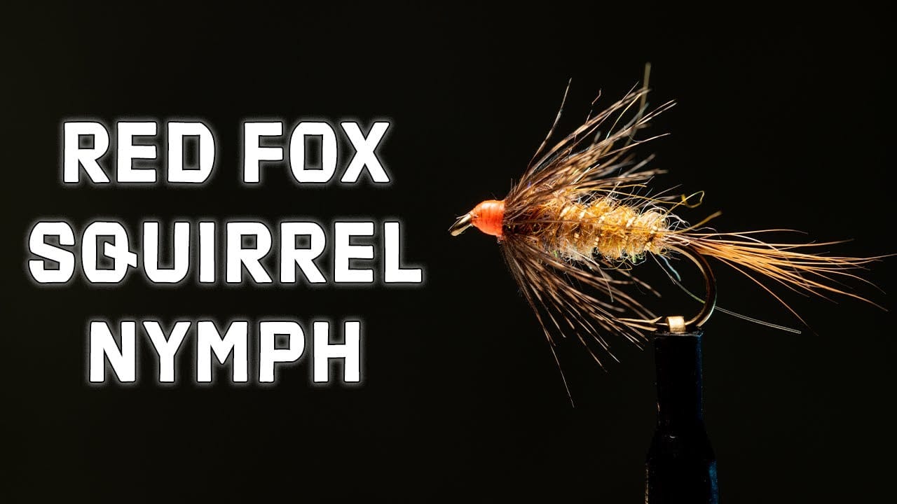 Red Fox Squirrel Nymph Fly Tying Video Material Kit