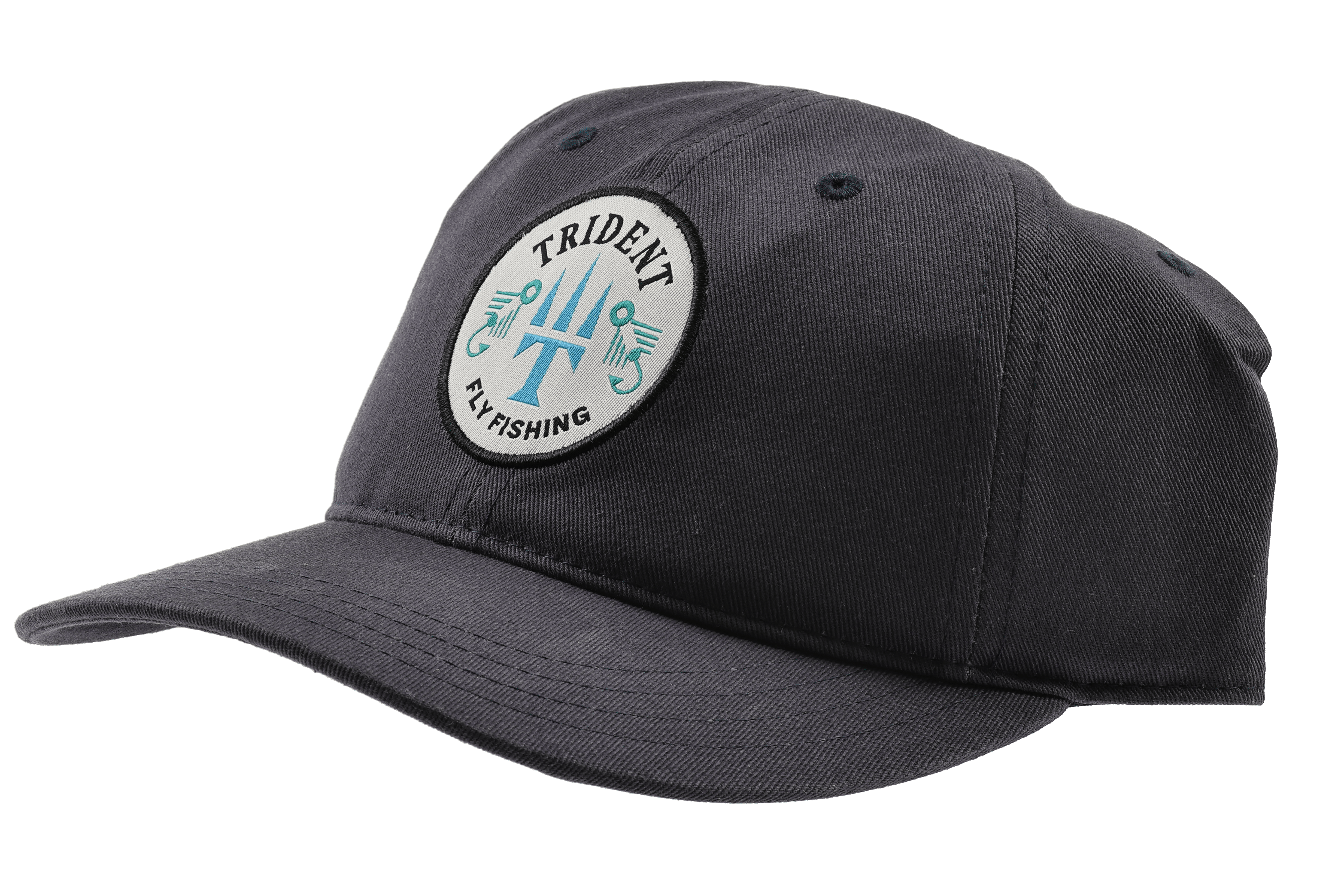 Trident Fly Fishing Dad Hat - Navy