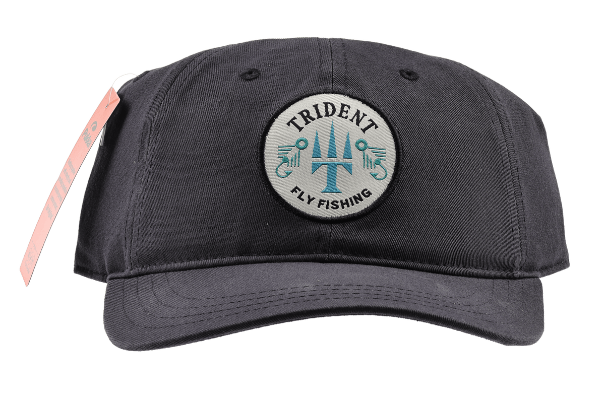 Trident Fly Fishing Dad Hat - Navy