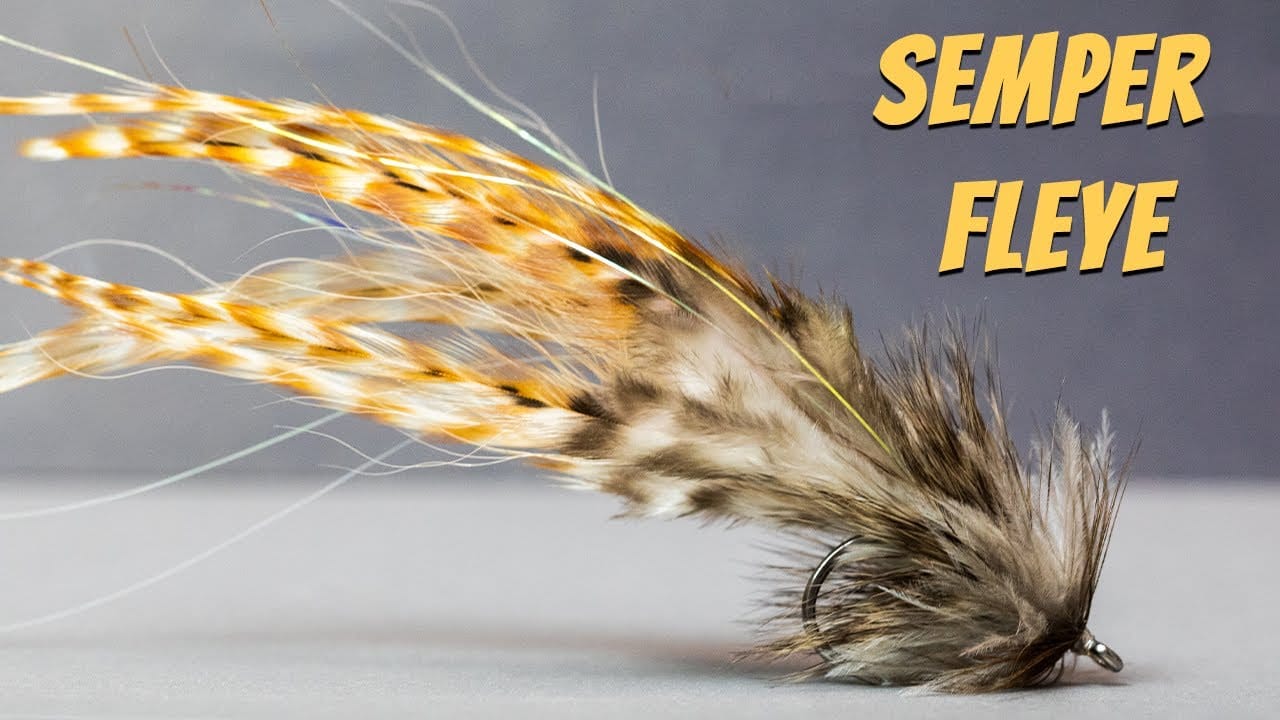 Bob Popovic's Semper Fleye Tying Video Material Kit